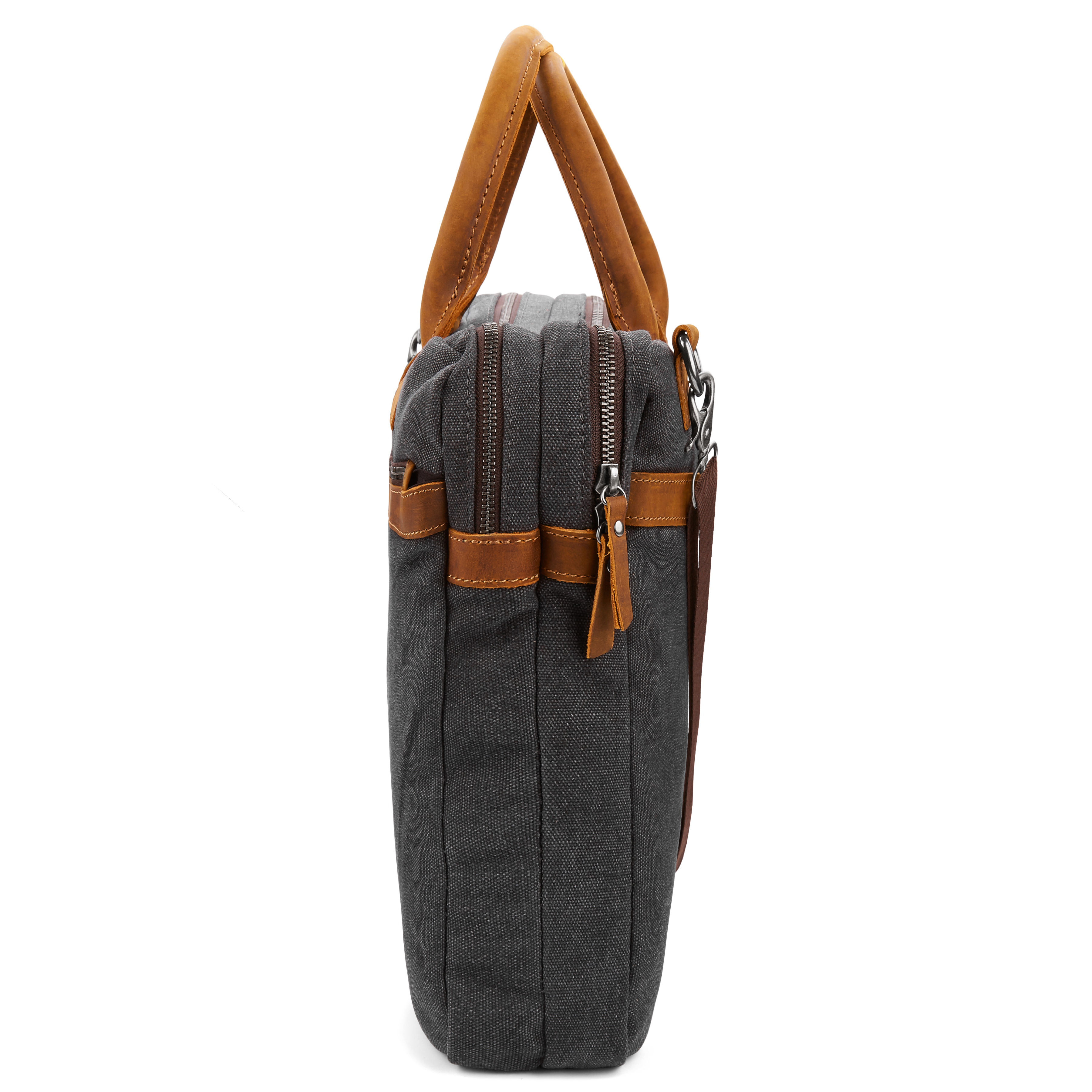 Shane Graue & Hellbraune Laptoptasche - 10