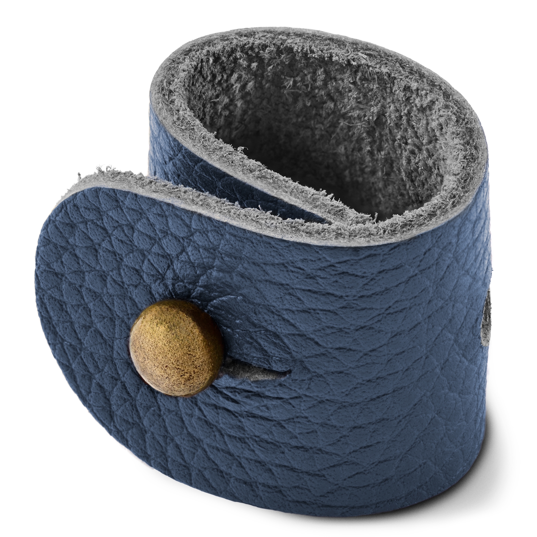 Kabel Organizer | Marineblauw Leer | Breed - 5