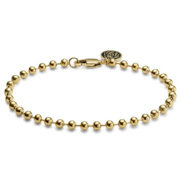 Essentials | 1/5" (4 mm) Gold-Tone Ball Chain Bracelet Essentials | 1/5" (4 mm) Gold-Tone Ball Chain Bracelet