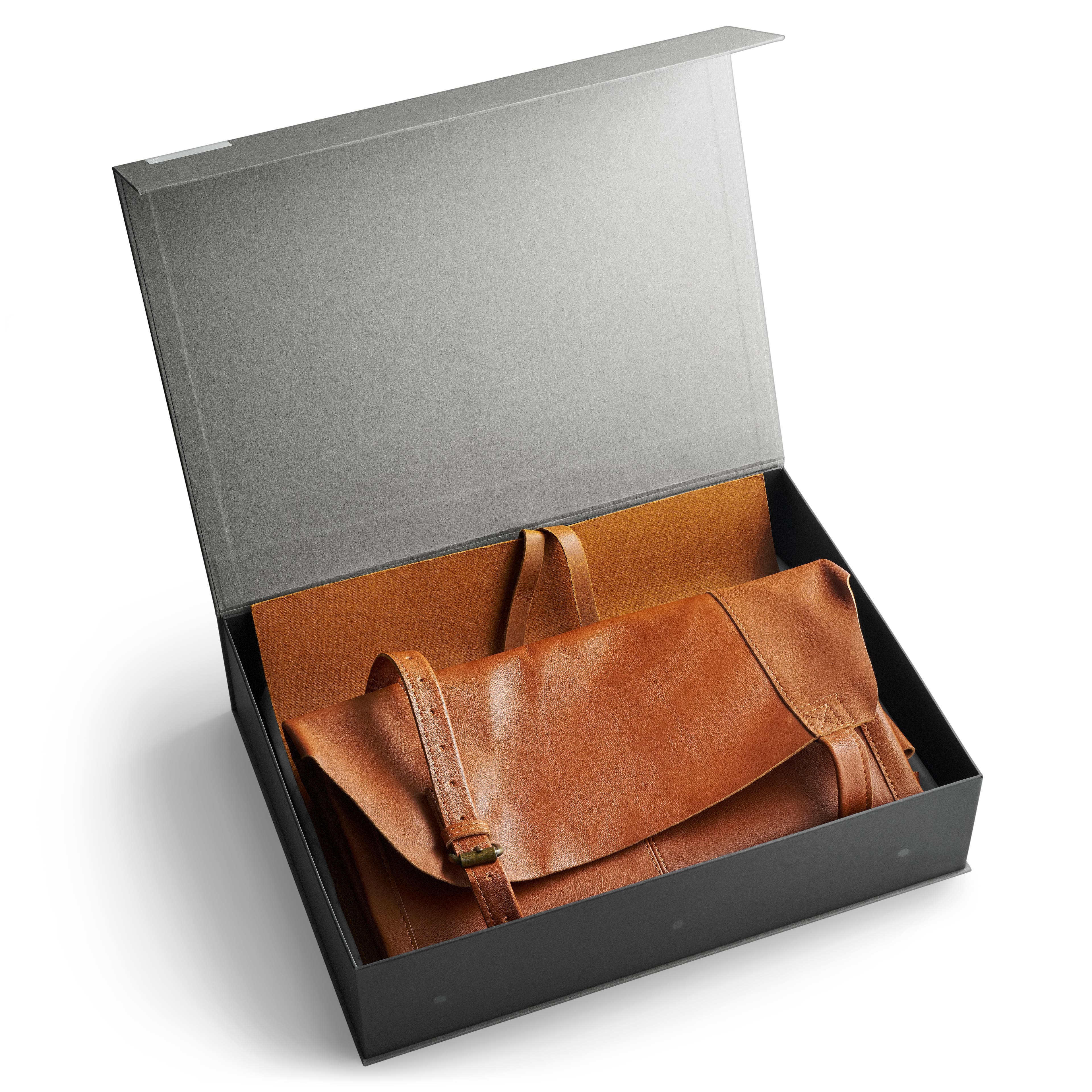 Deluxe Food Lover's Gift Box | Leather