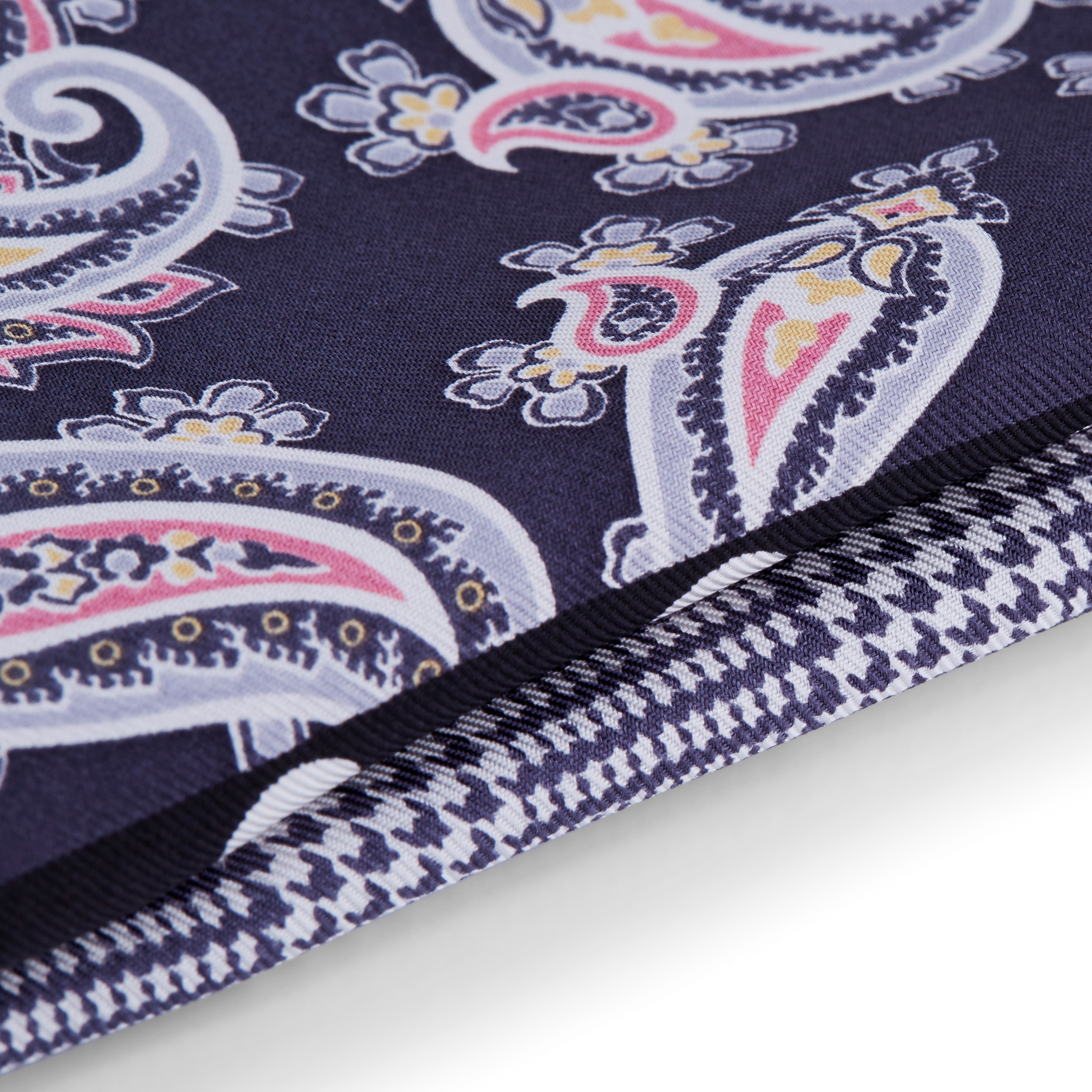 Pañuelo de bolsillo negro de cachemira y otros estilos - 2