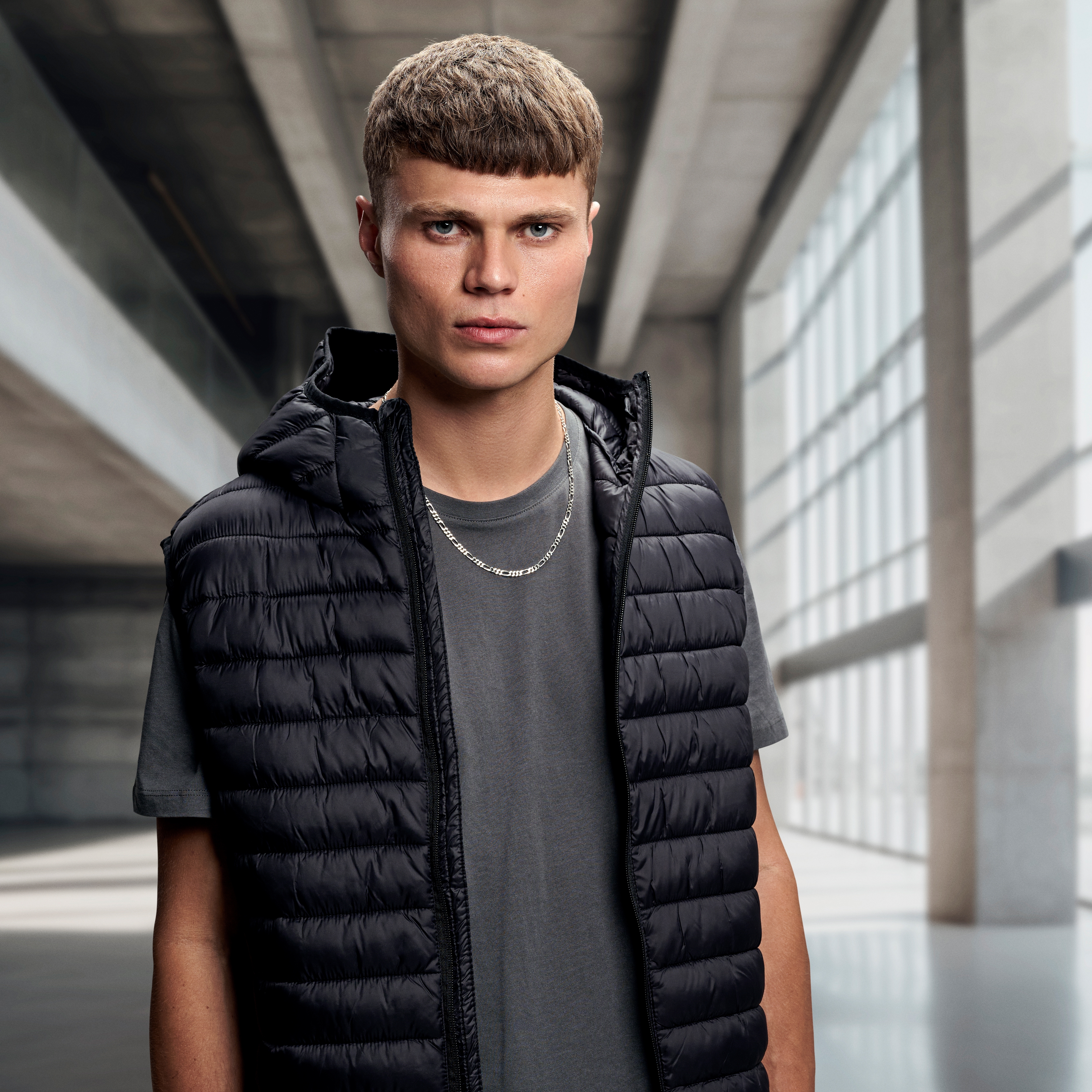 Argentia | 925 | 4mm rhodiovaný řetízkový náhrdelník Figaro z mincovního stříbra - 6