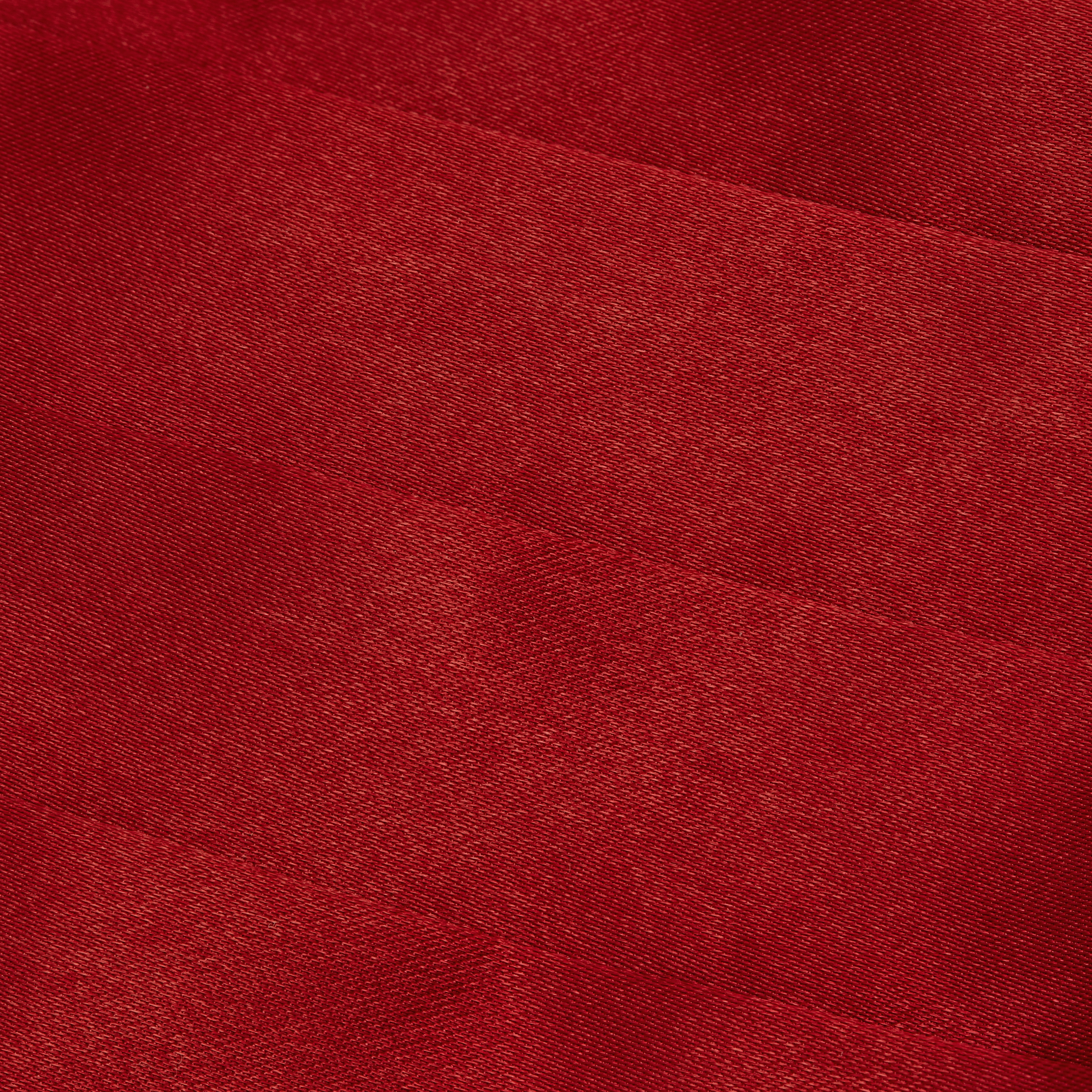 Shiny Red Basic Cummerbund - 4