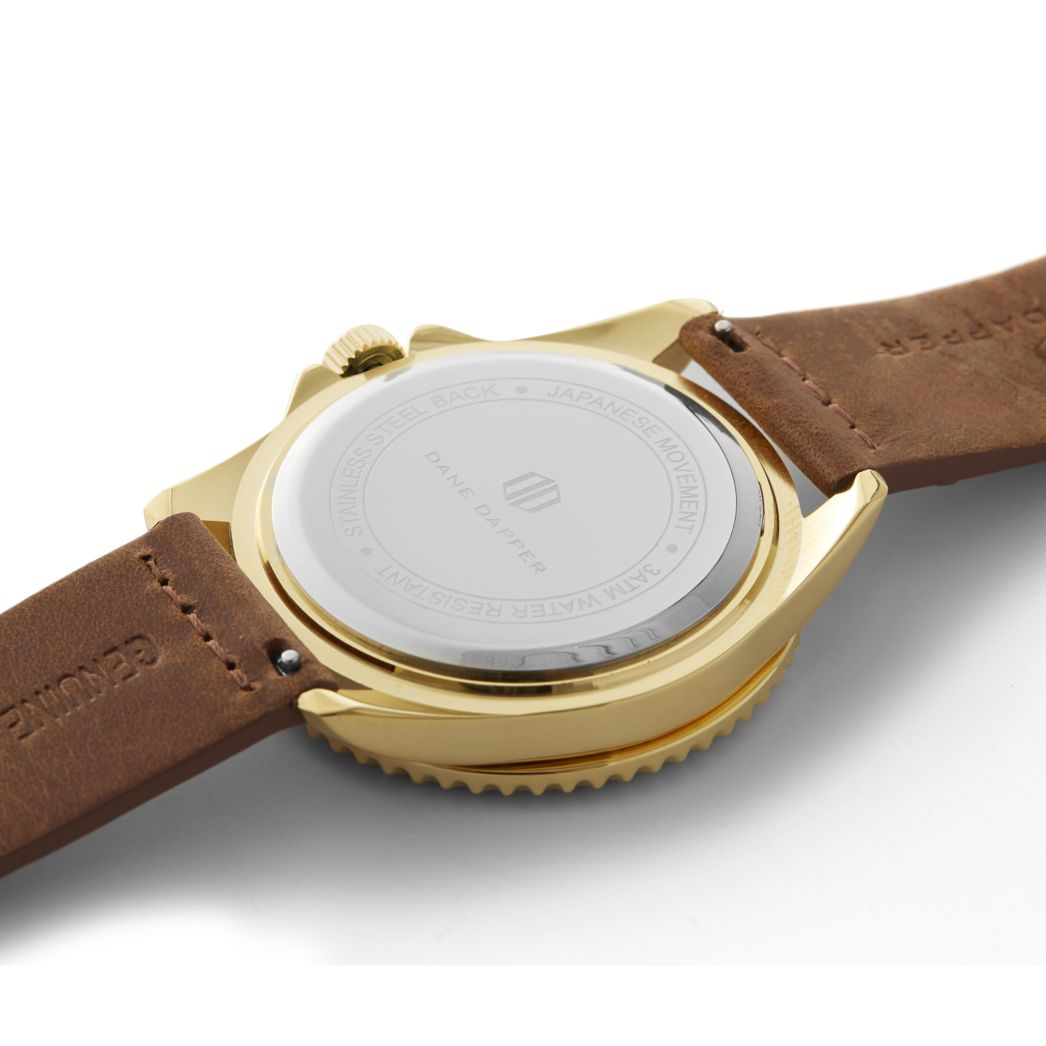 Brown Golden Mariner Watch - 3