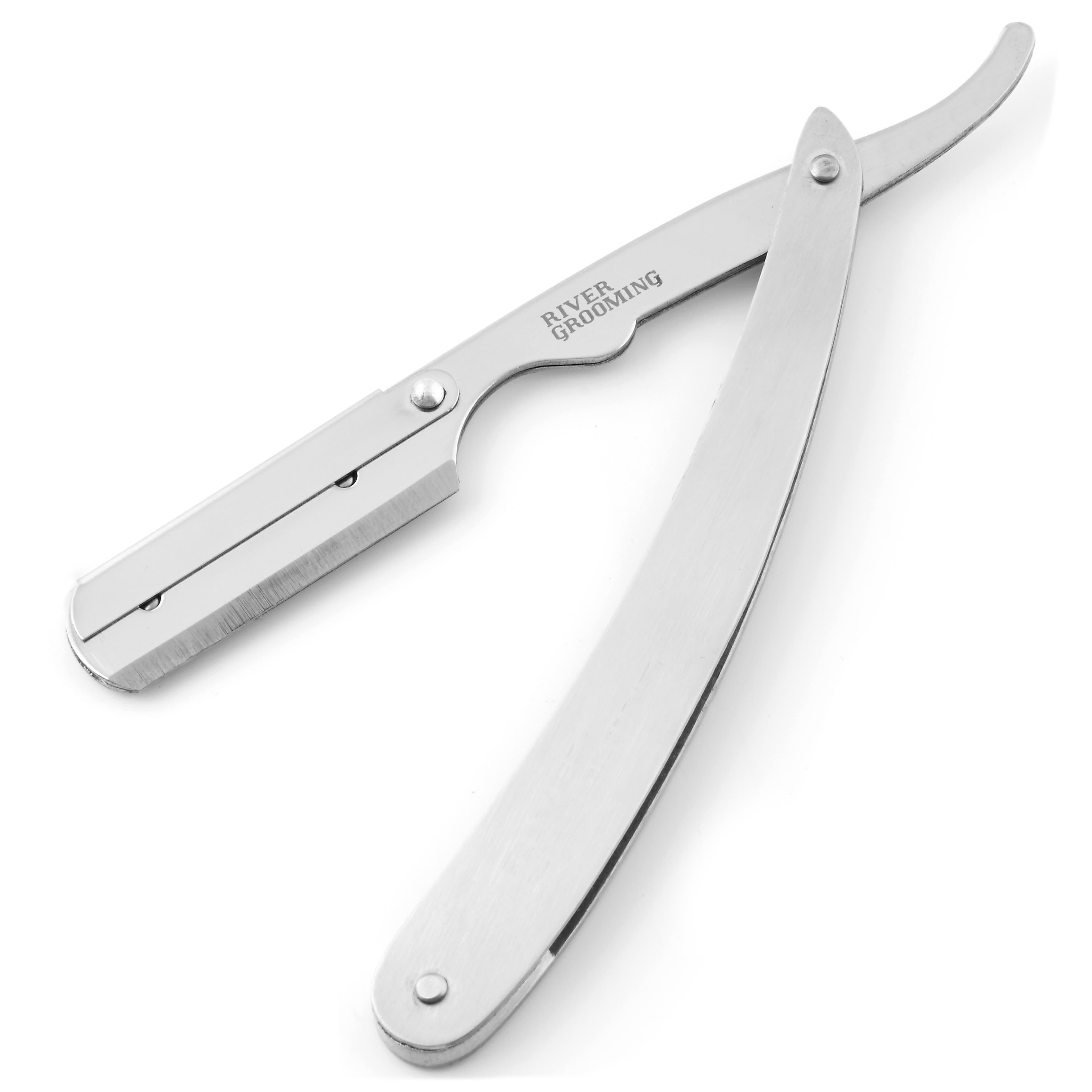 Бръснач от неръждаема стомана за сменяеми ножчета "Севилския бръснар"