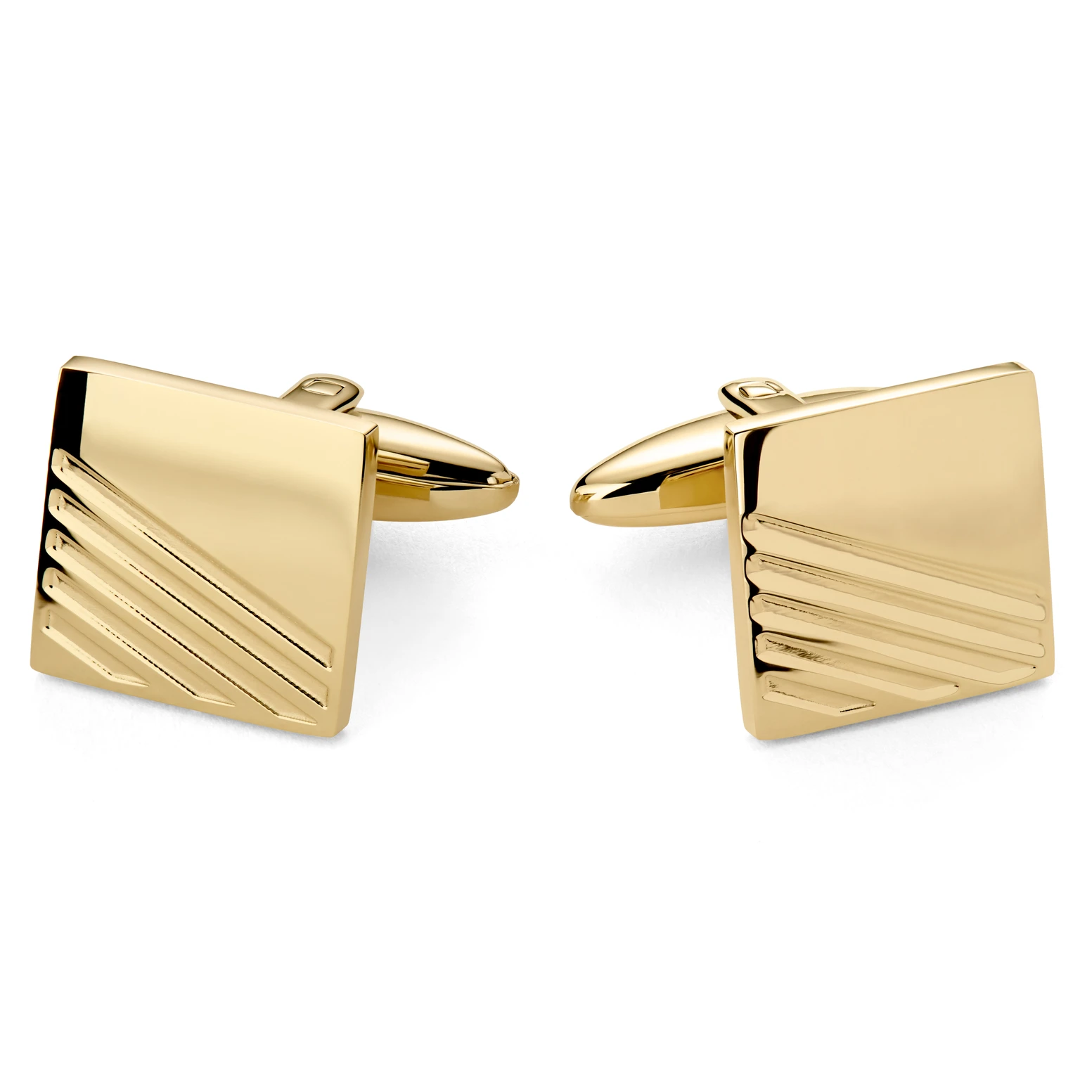 Stylish Gold-tone Cufflinks Stylish Gold-tone Cufflinks