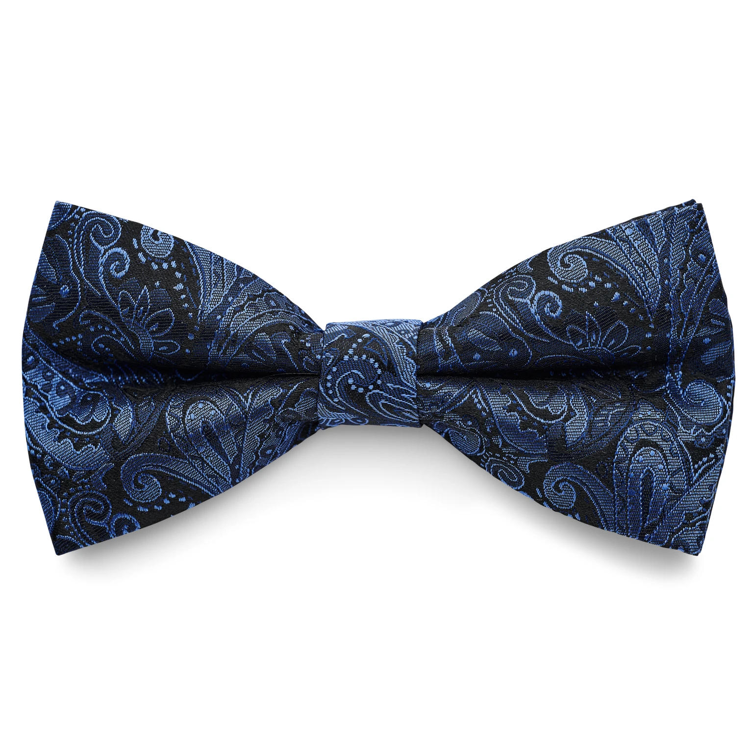 Papion pre-legat din mătase cu model PAISLEY BLEUMARIN ȘI ALBASTRU DESCHIS Papion pre-legat din mătase cu model PAISLEY BLEUMARIN ȘI ALBASTRU DESCHIS