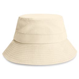 Lacuna | White Cotton Bucket Hat