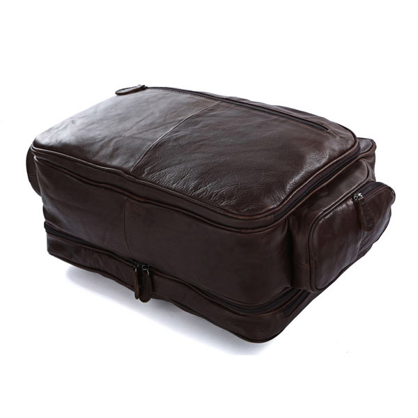 Braune Ledertasche Cargo - 4