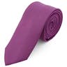Лилава едноцветна вратовръзка 6 см