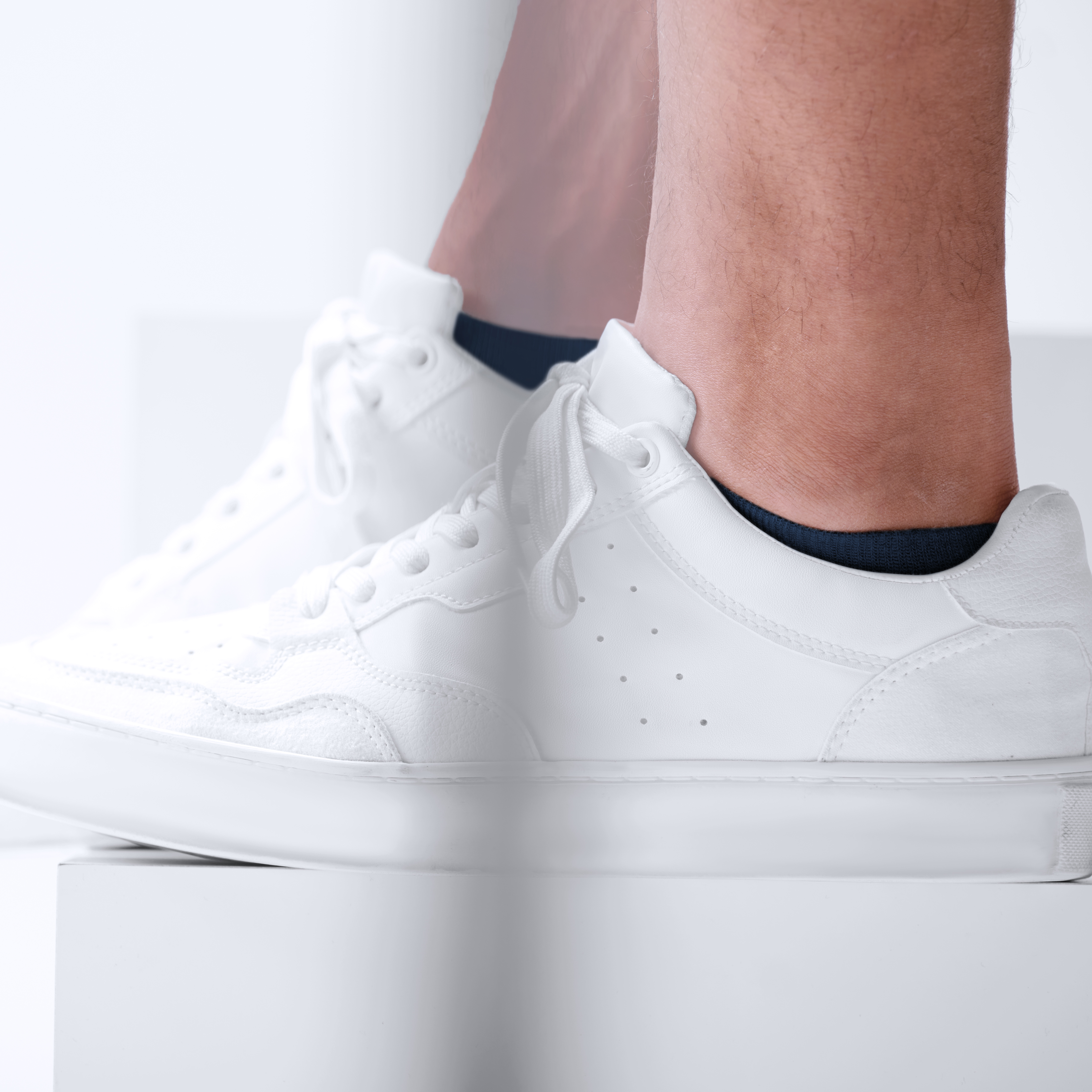 FreeFeel | 6er-Pack Knöchelsocken aus königsblauem Bambus - 5