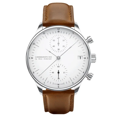 1844 Chronograph | Kirurginteräs & Valkoinen 1844 Chronograph | Kirurginteräs & Valkoinen