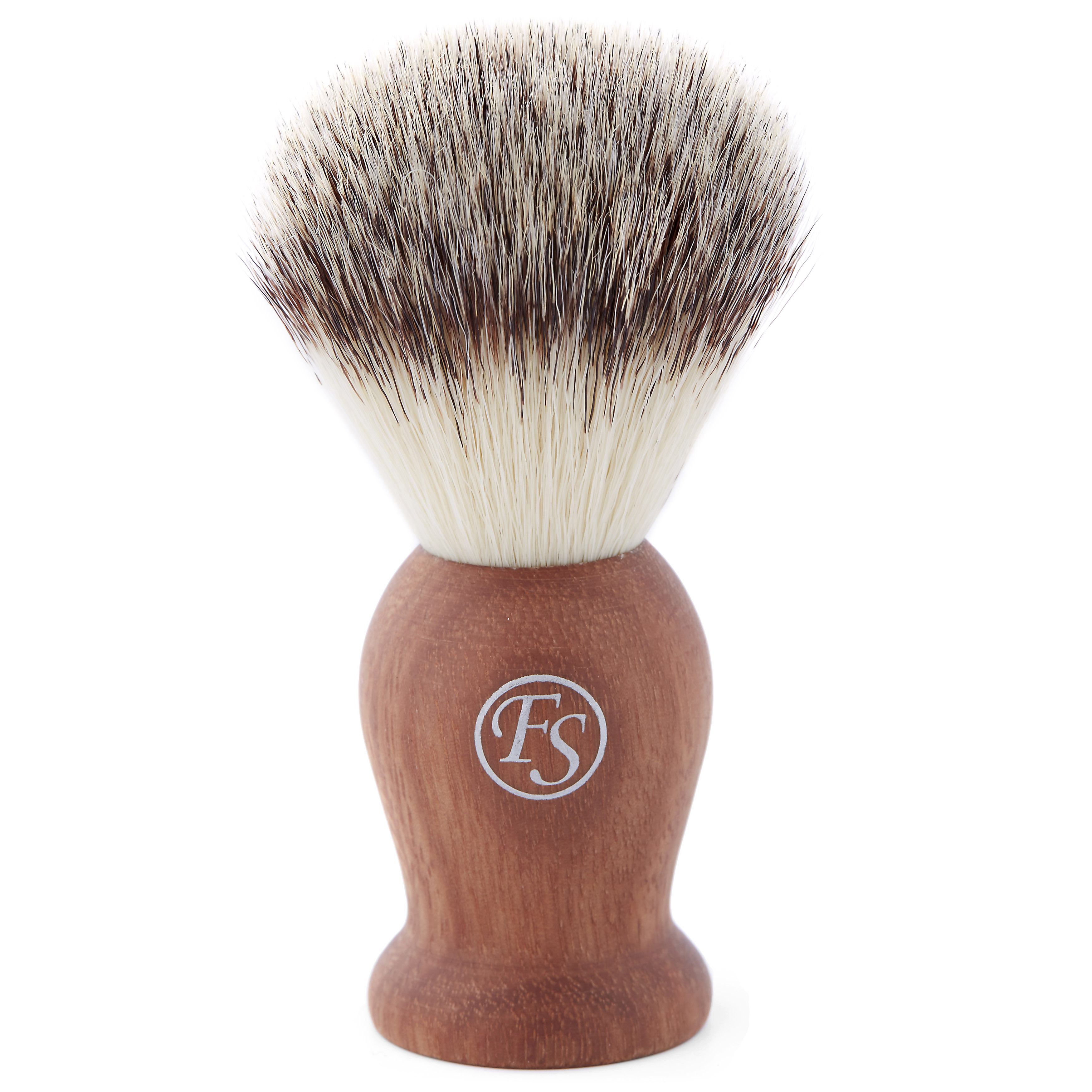 Brocha de afeitar sintética roja - 1