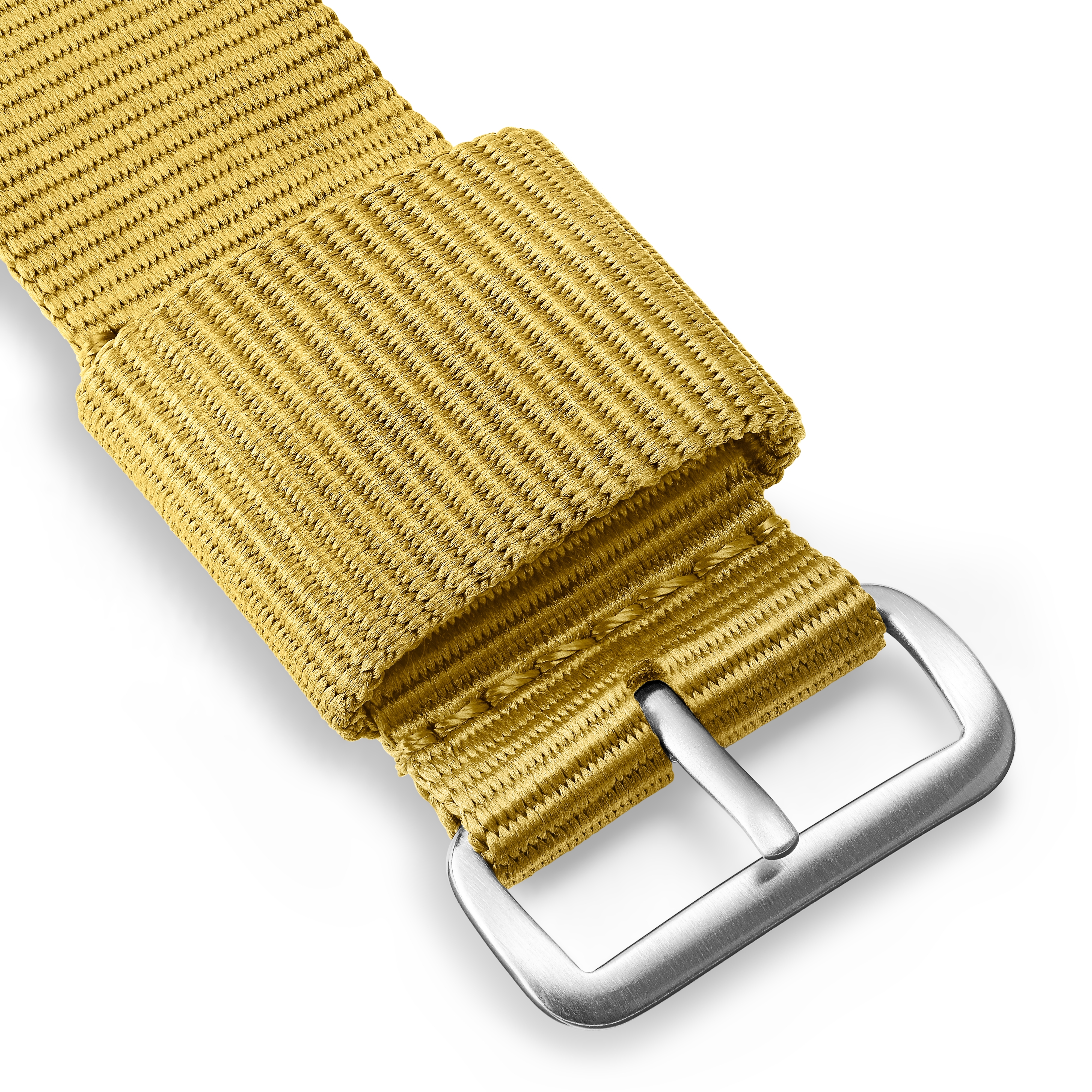 Ryka | 20 mm Golden Sand Nylon Watch Strap - 3