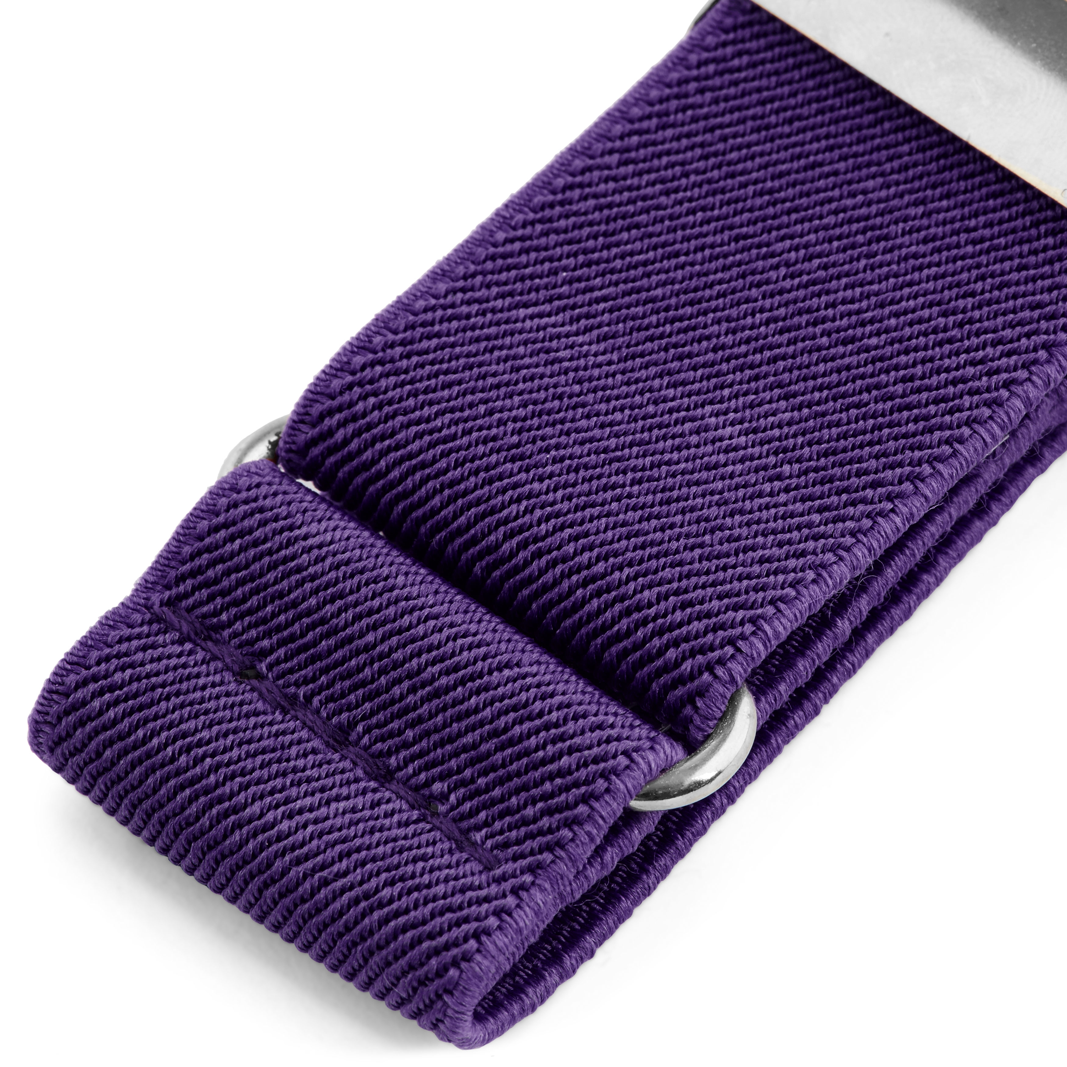 Široké fialové pásky na rukávy - 1