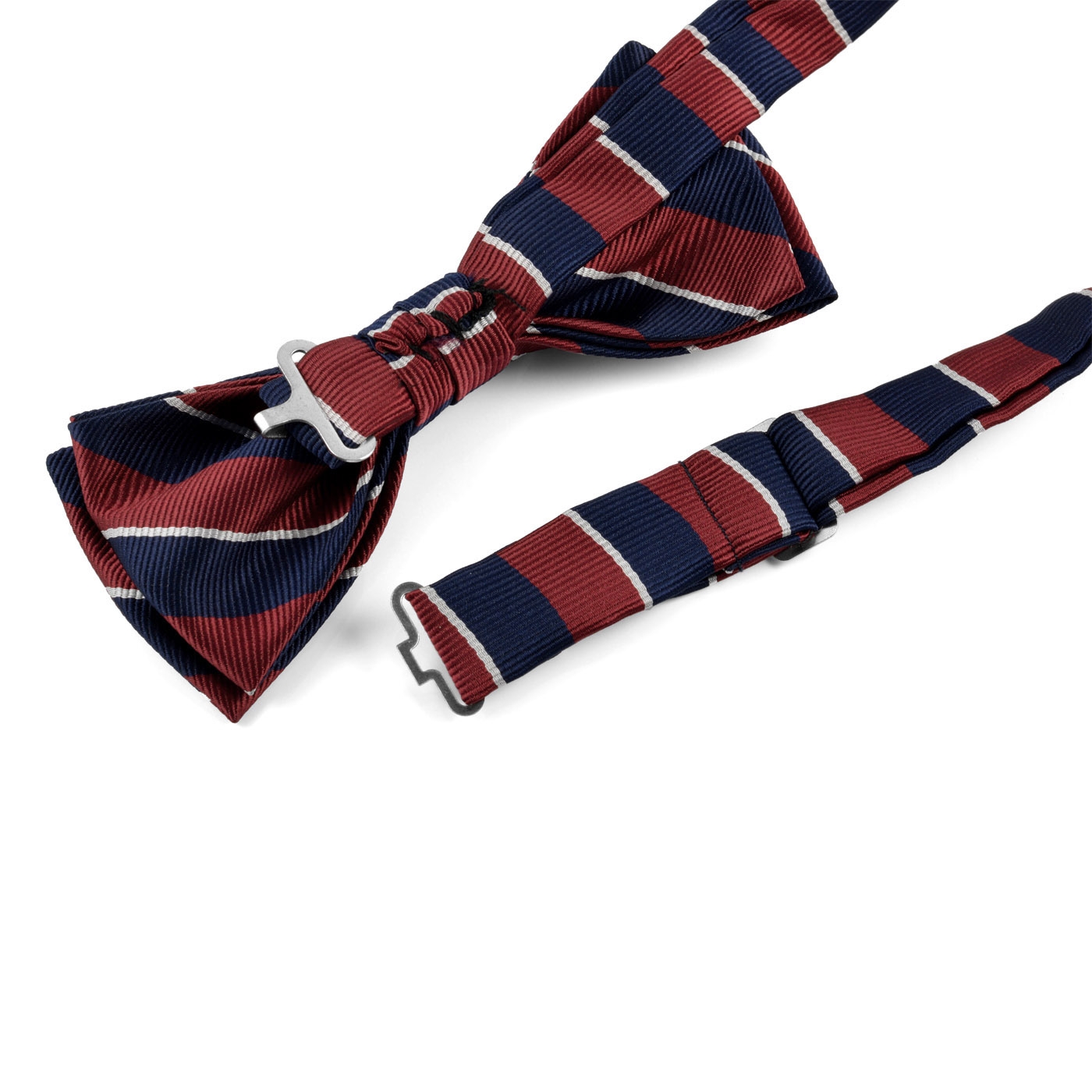 Bordeaux- & Navyrandig Fluga - 3