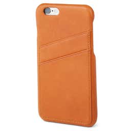 iPhone 6 Tan Leather Case
