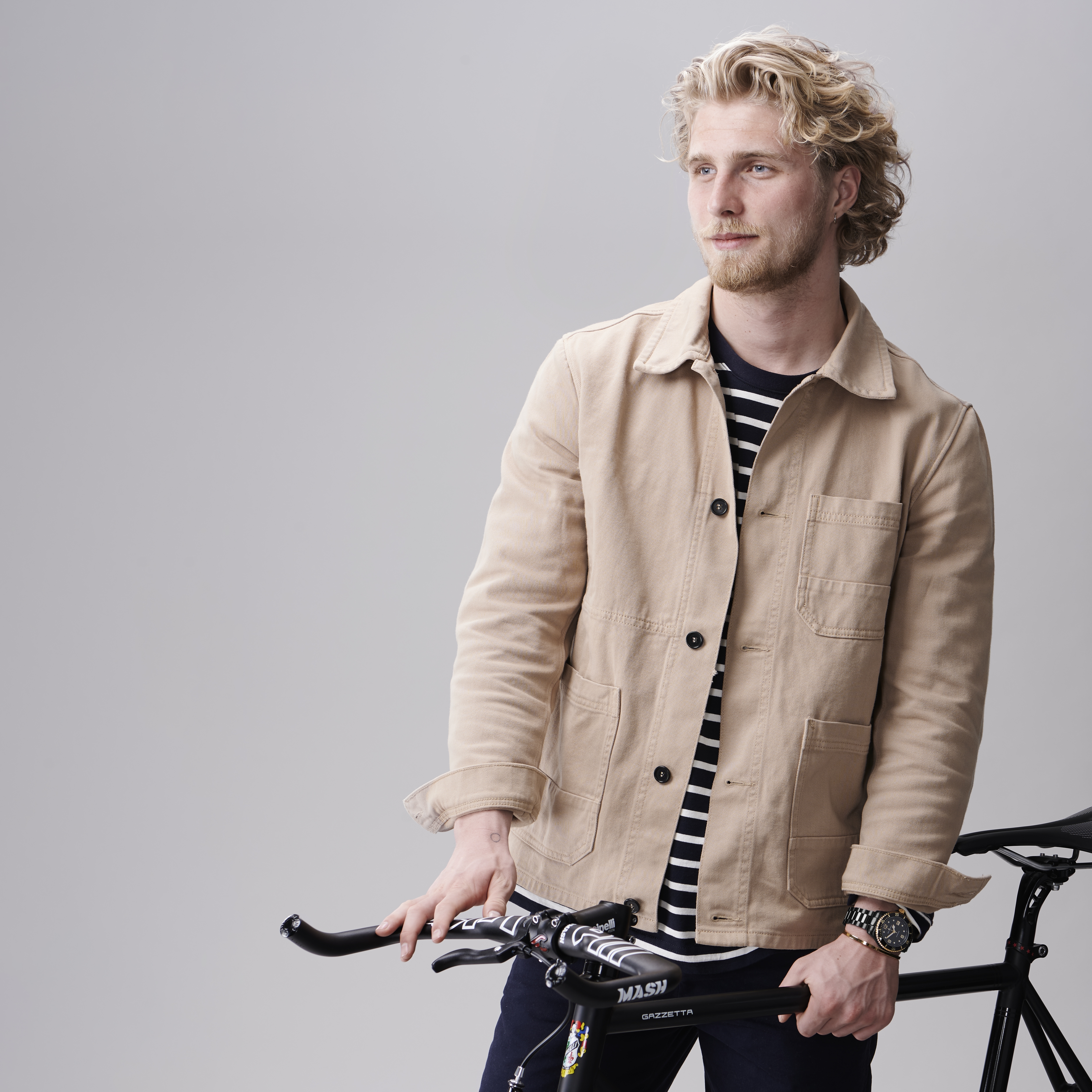 Komplet zlate Drew Tide ure in zapestnice - 5