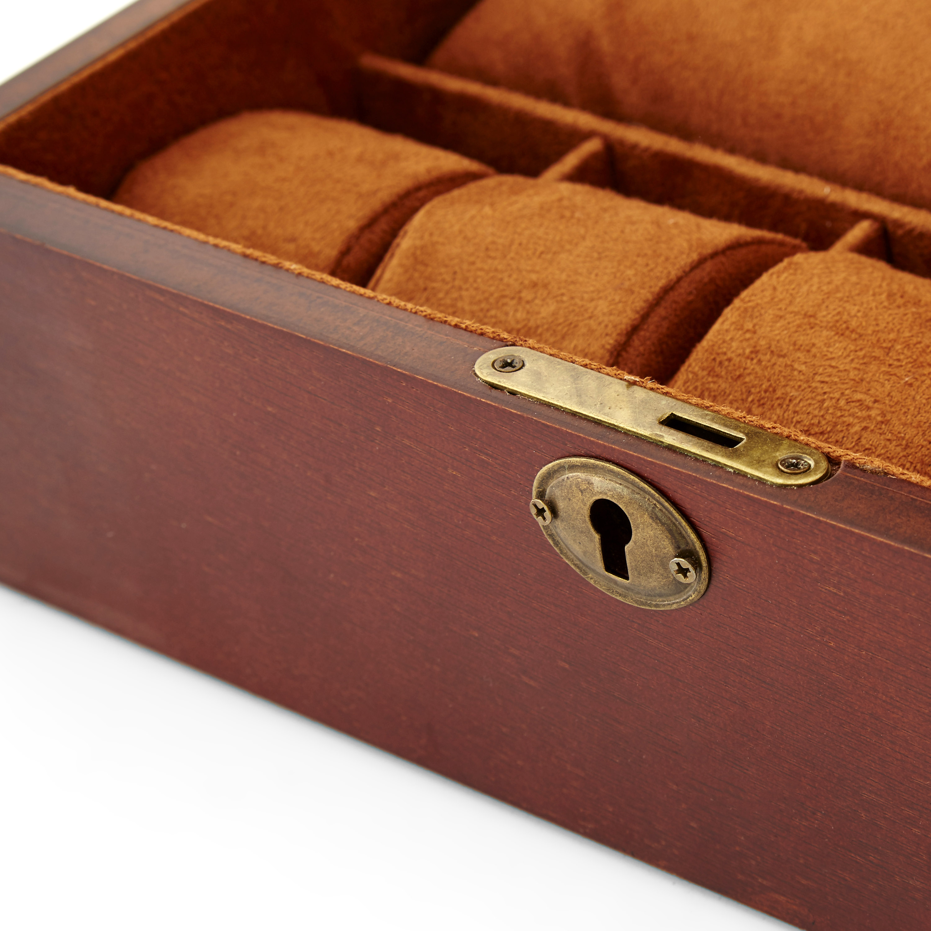 Brunt Ek Klockskrin - 7 Klockor - 3