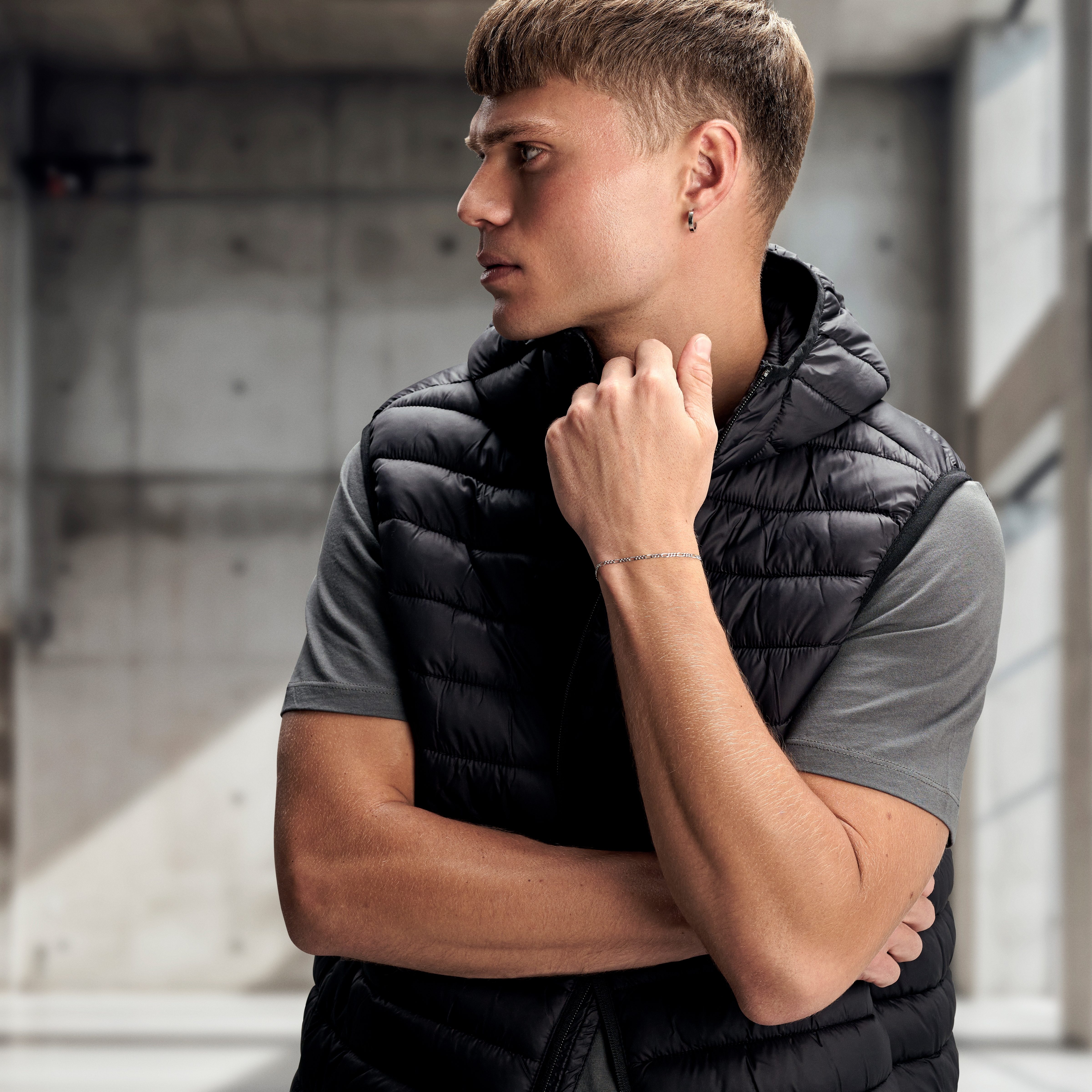 Argentia | 925s | Ródiummal bevont sterling ezüst Figaro karlánc - 2 mm - 5