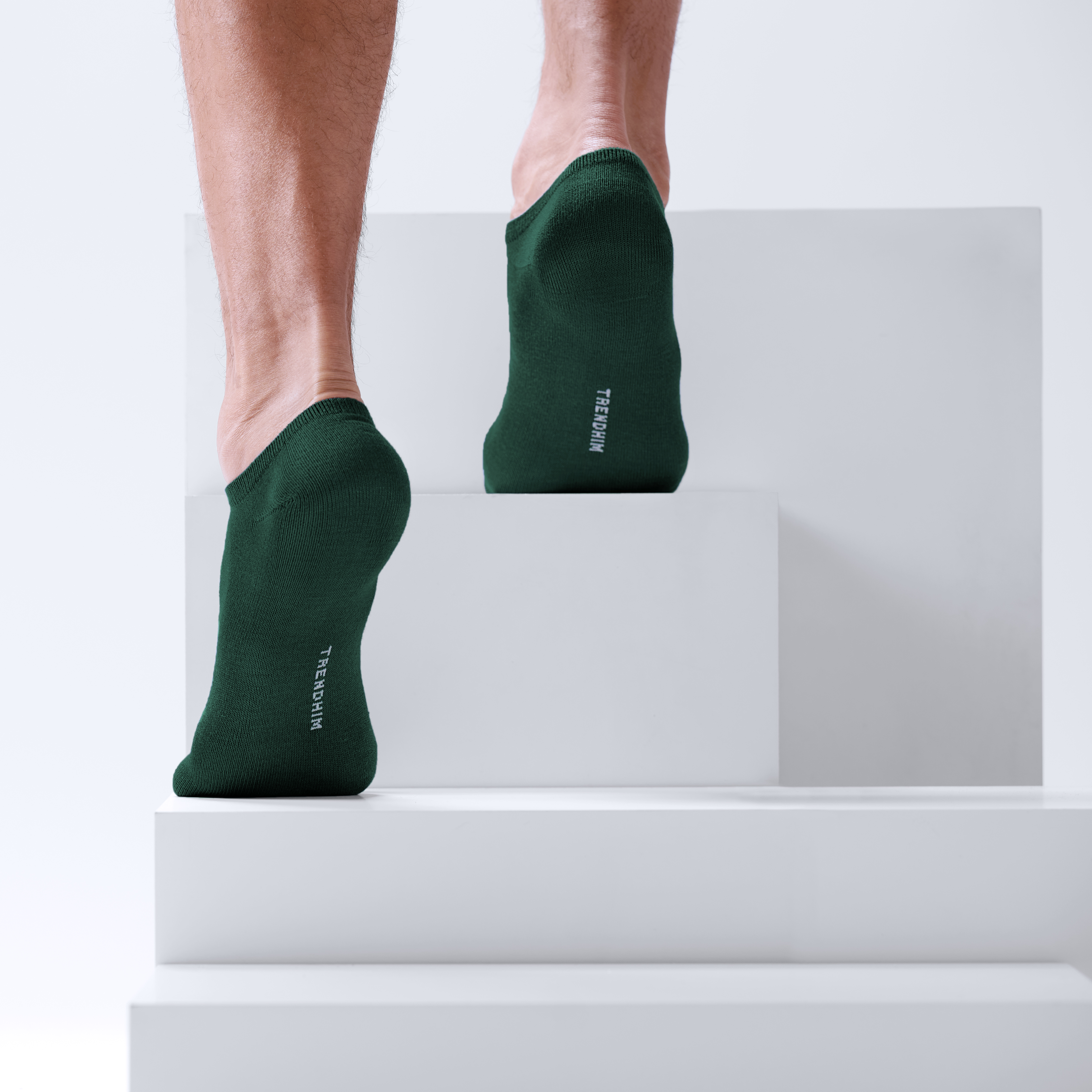 FreeFeel | Olive Green Bamboo Ankle Socks - 5