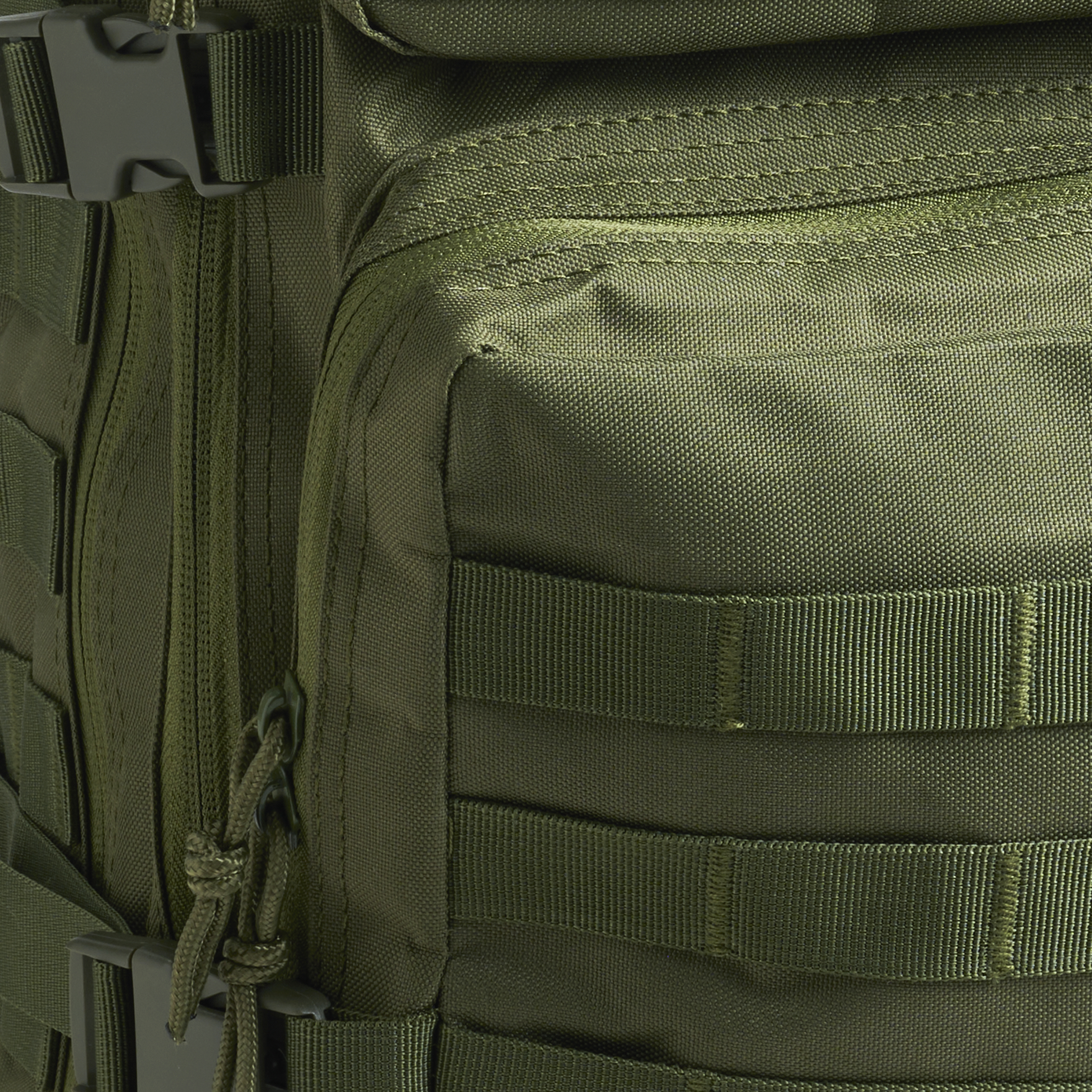 Expedition | Sac à dos tactique vert militaire avec panneau à patchs - 40 L - 8
