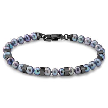 Ocata | Bracelet de perles noires