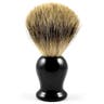 Черна четка за бръснене Pure Badger от смола