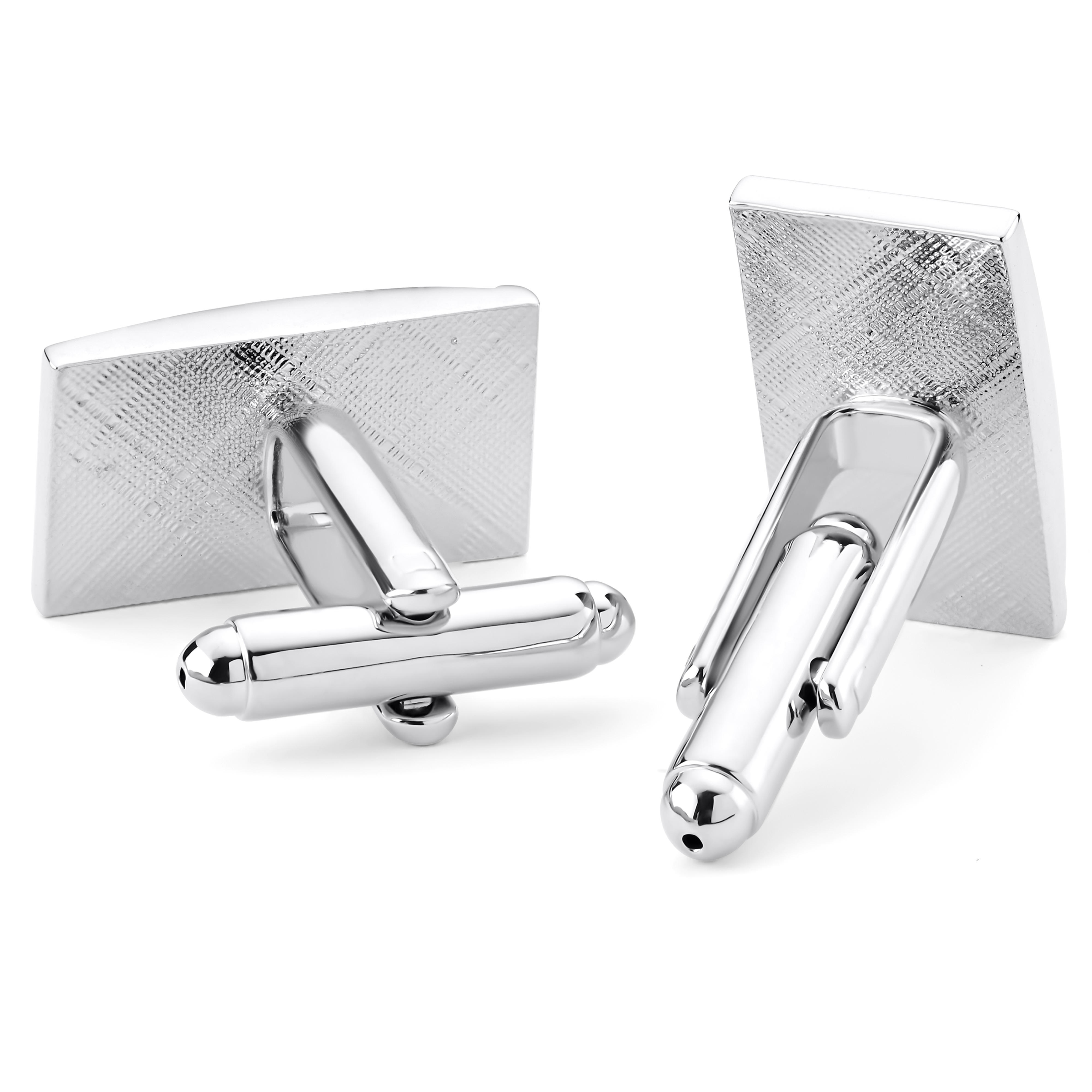 Novelle | Butoni argintii mați & lucioși - 3