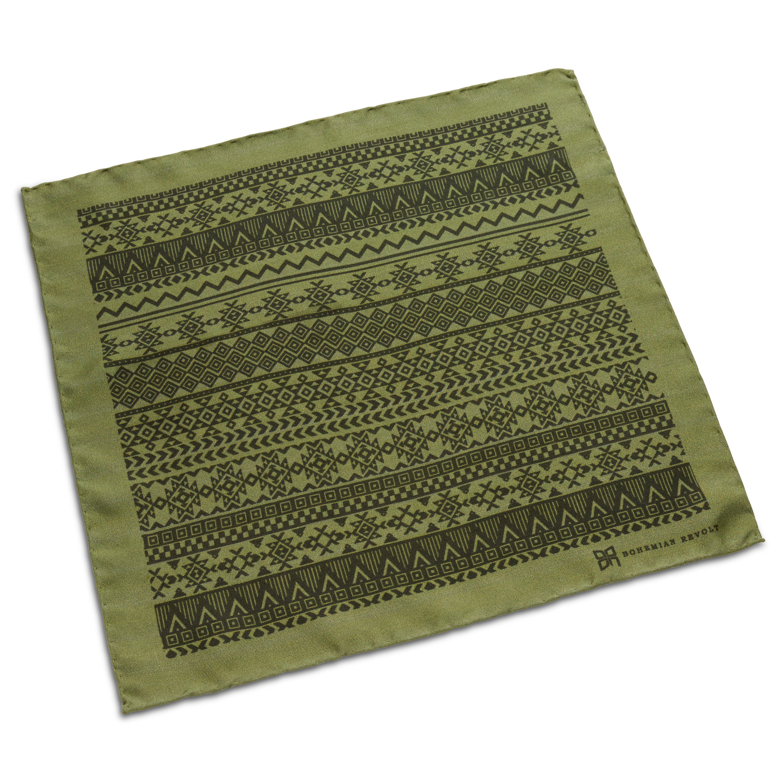 Pañuelo de bolsillo de seda Brux Bryson  - 2