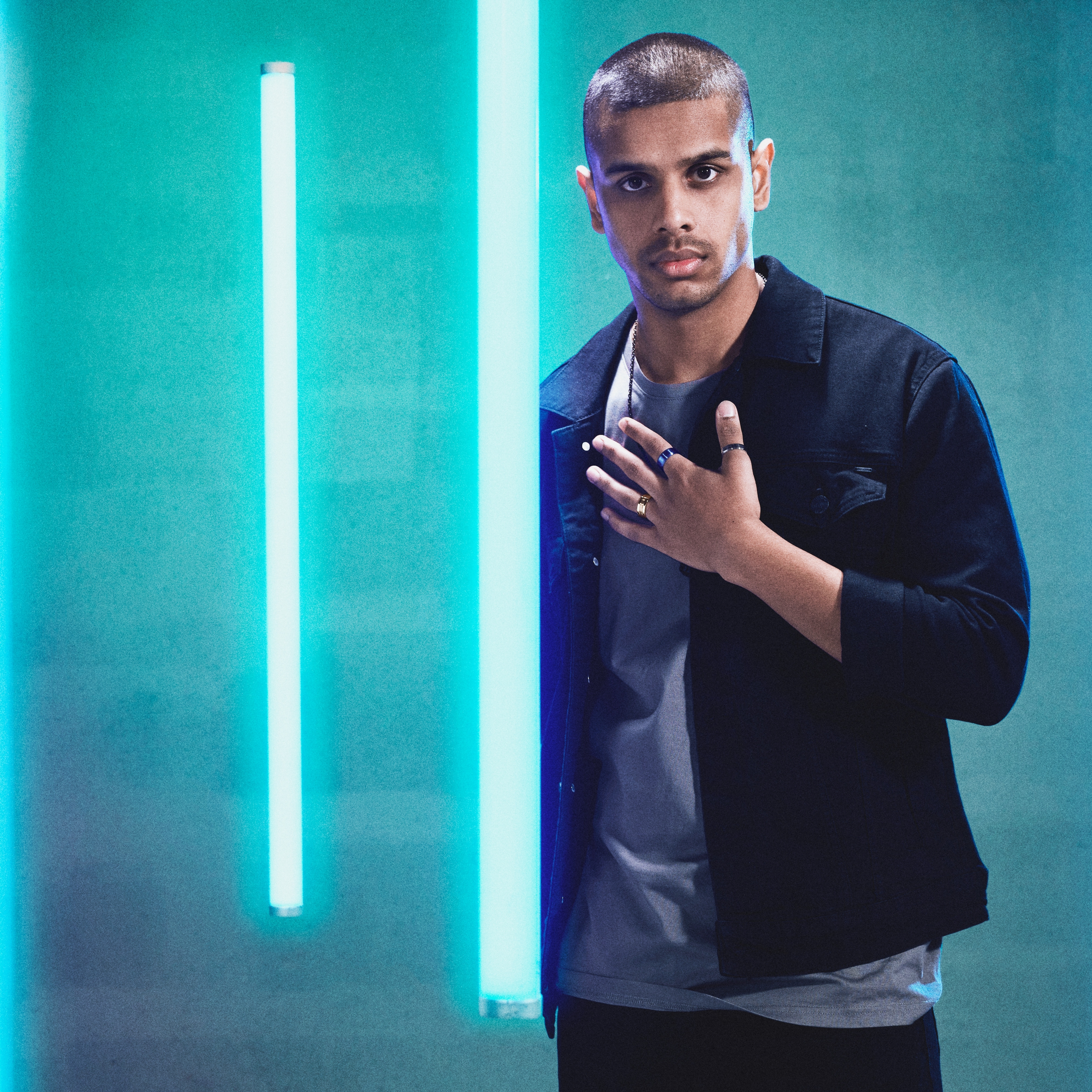 Ferrum | 6 mm Polished Gold-tone & Silver-tone Stainless Steel Step Ring - 5