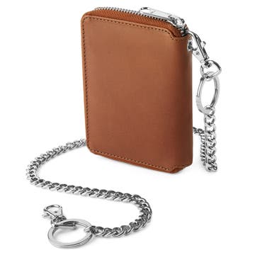 Lincoln | Tan Leather RFID Wallet