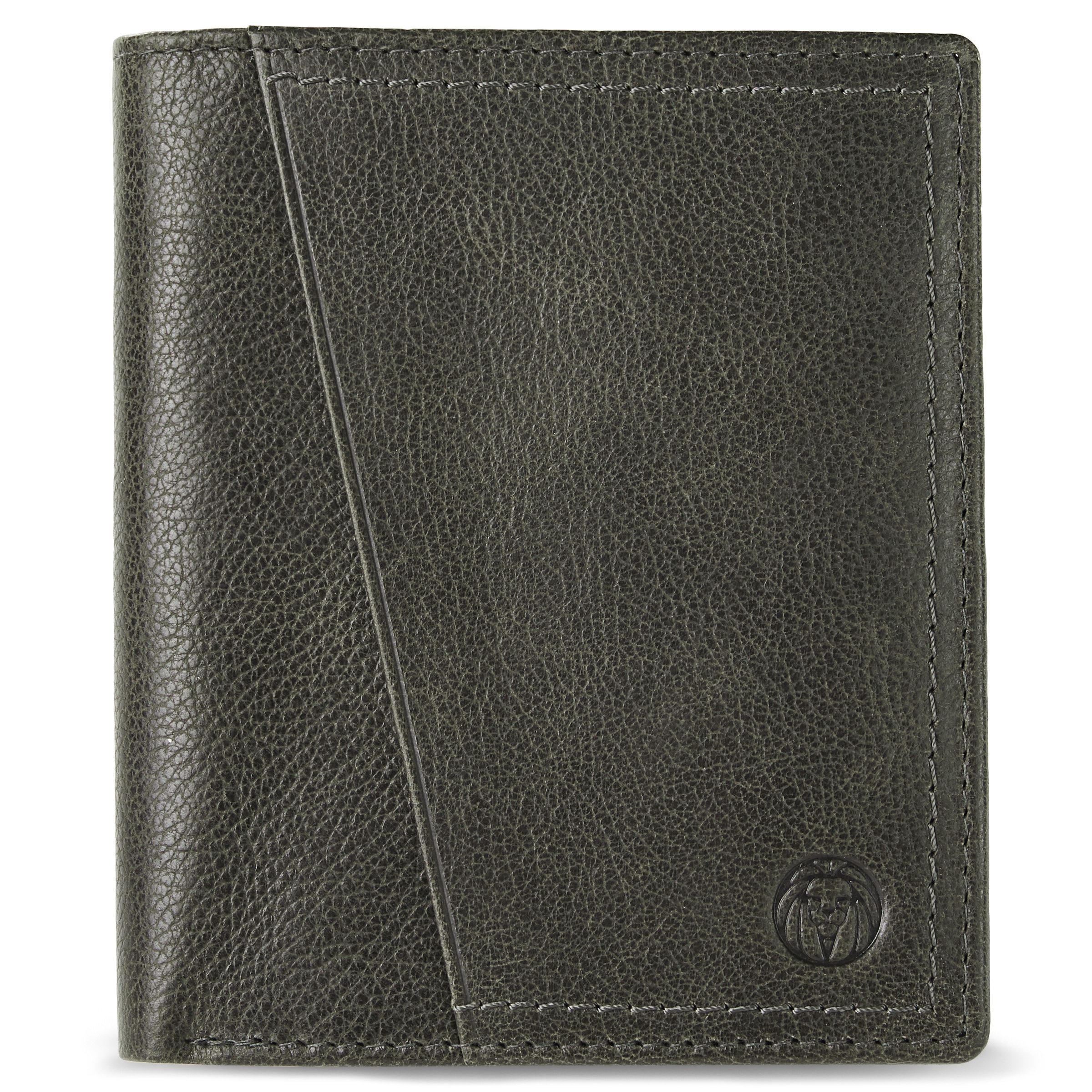 Licio Rustic Brown-Grey RFID Leather Wallet - 3