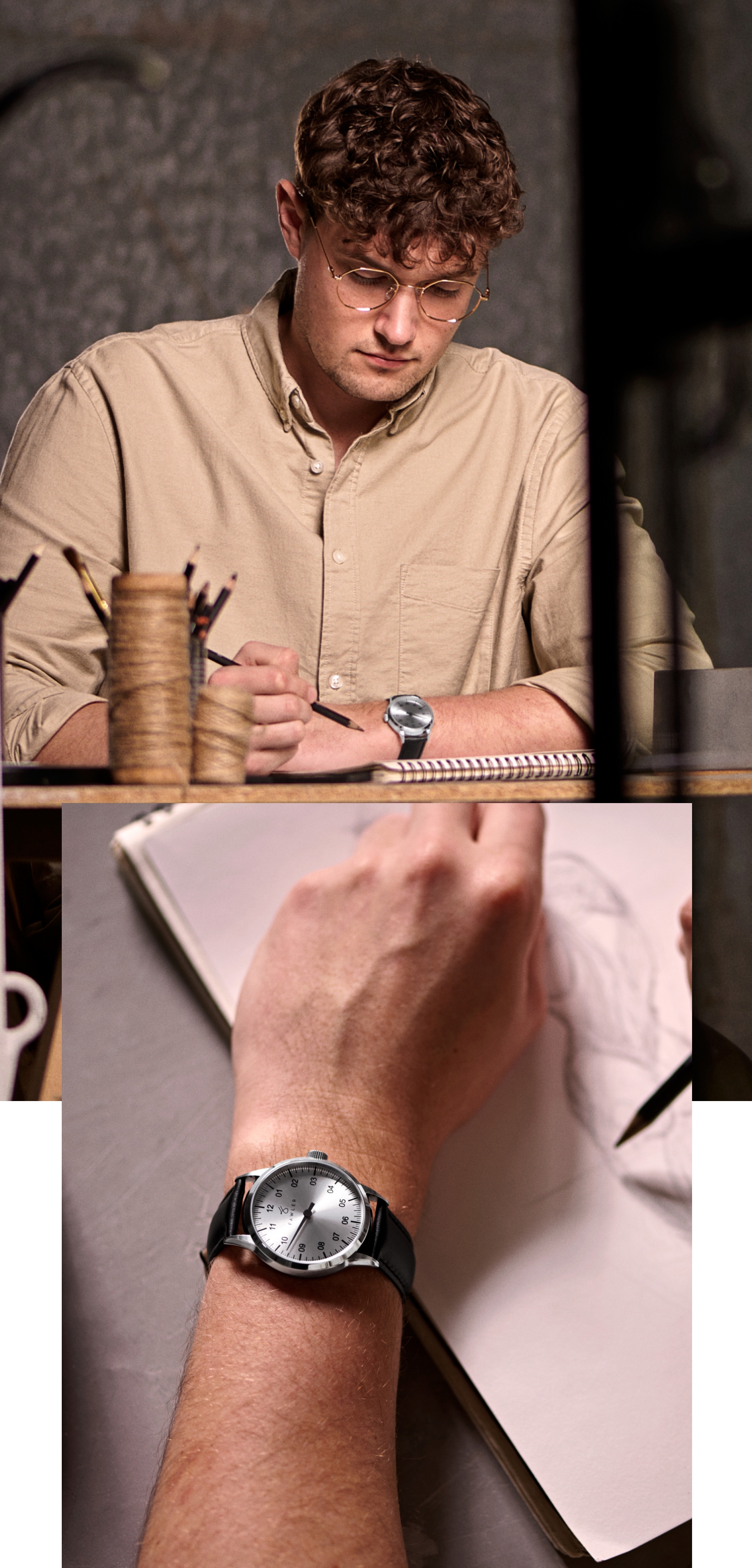 Handsome and Affordable SingleHand Men's Watches