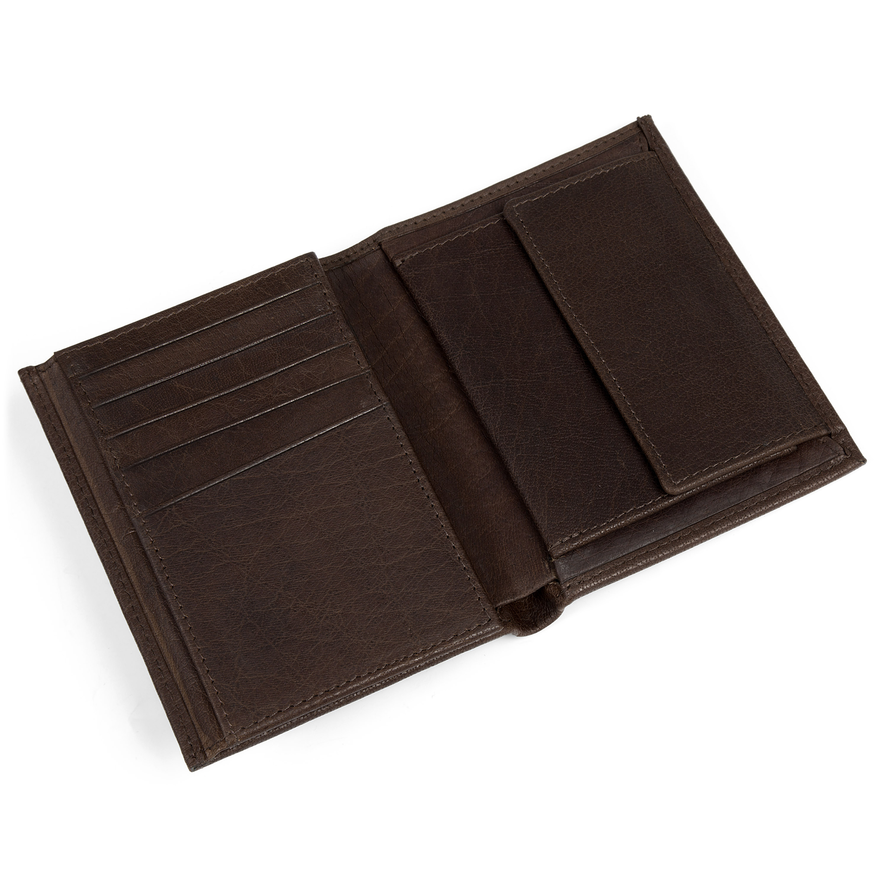 Montreal Original Braune RFID Leder Geldbörse - 7