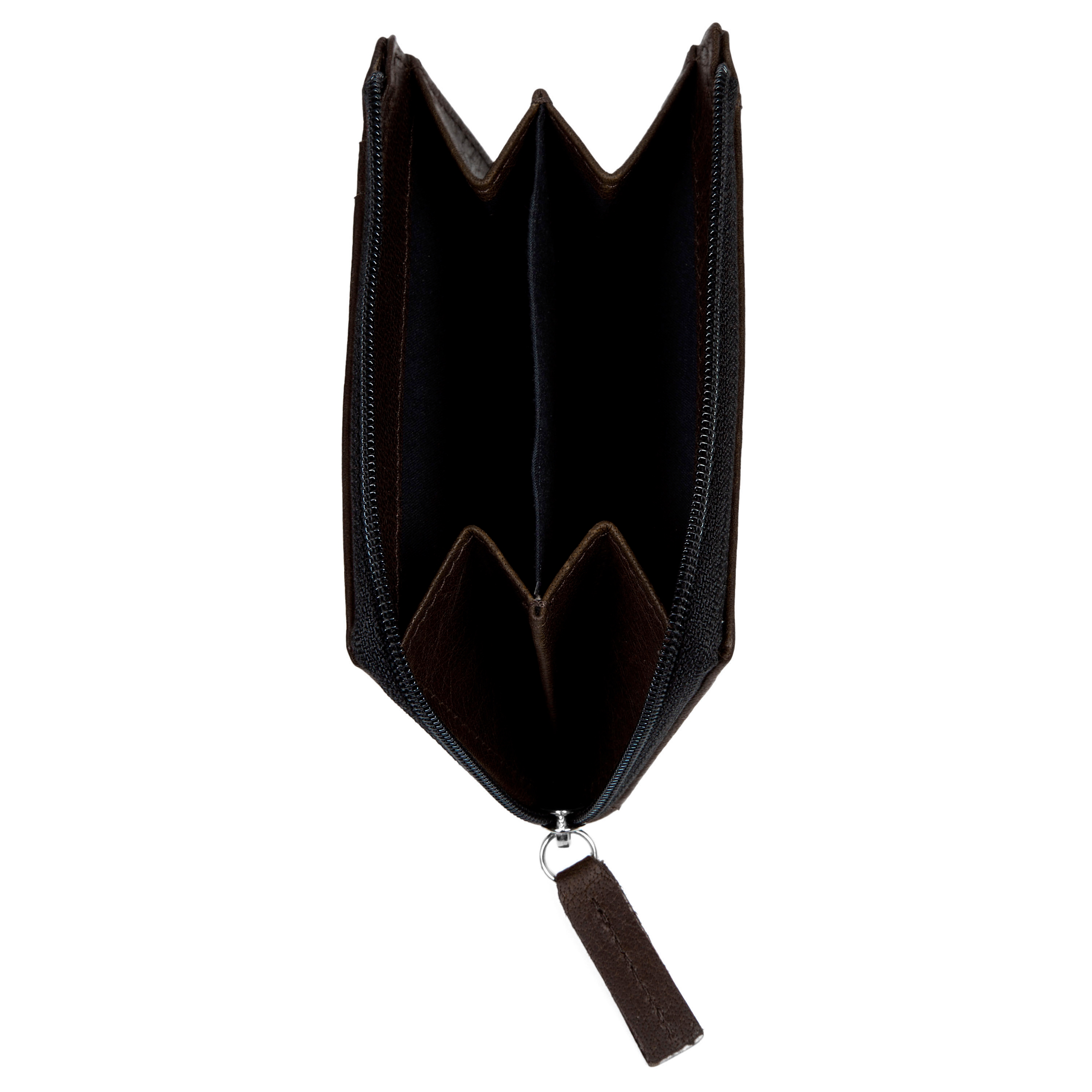 Montreal Casual Brun RFID Läderplånbok - 5