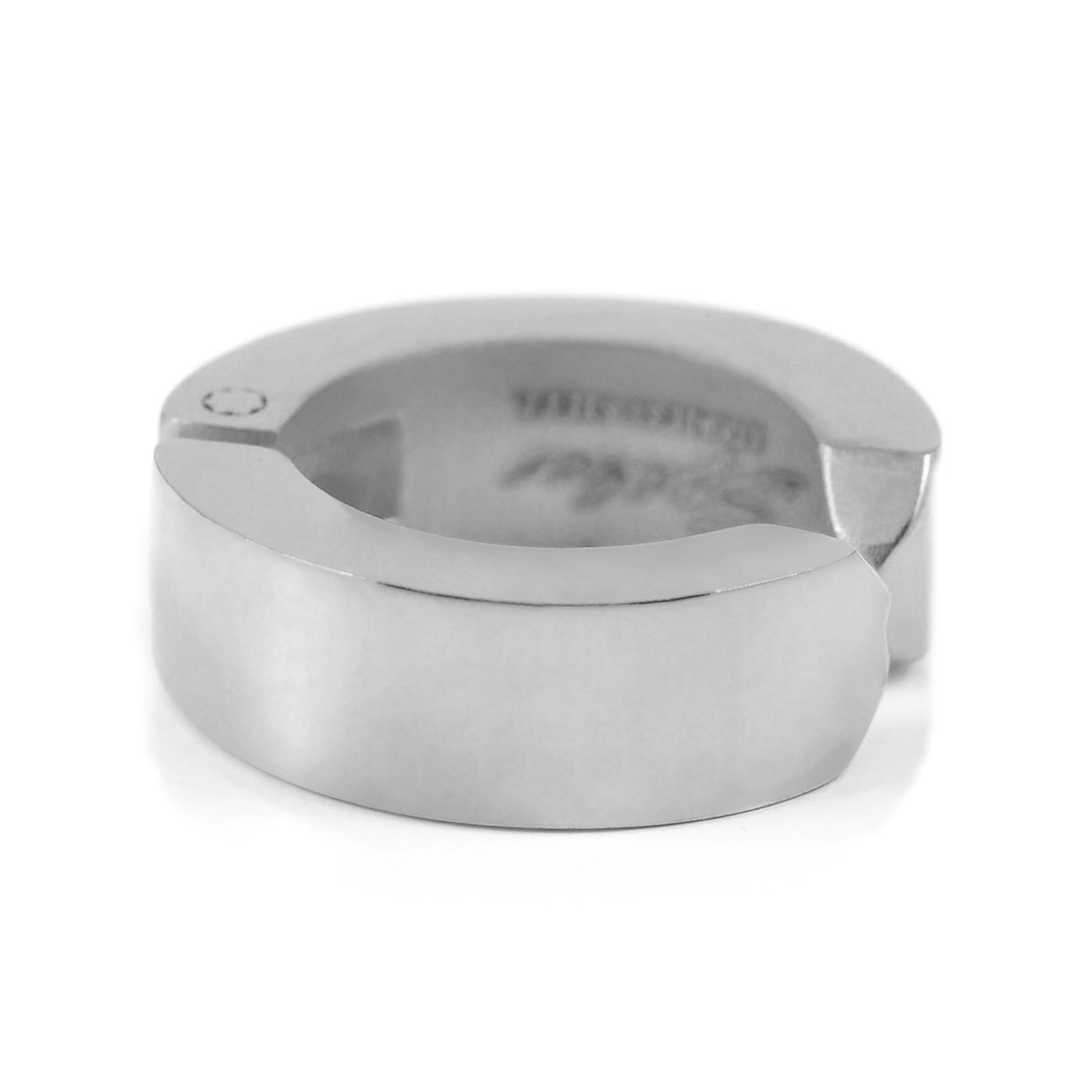 Sentio | Silverfärgat Clip-on Ringörhänge i Kirurgiskt Stål med Zirkon - 3