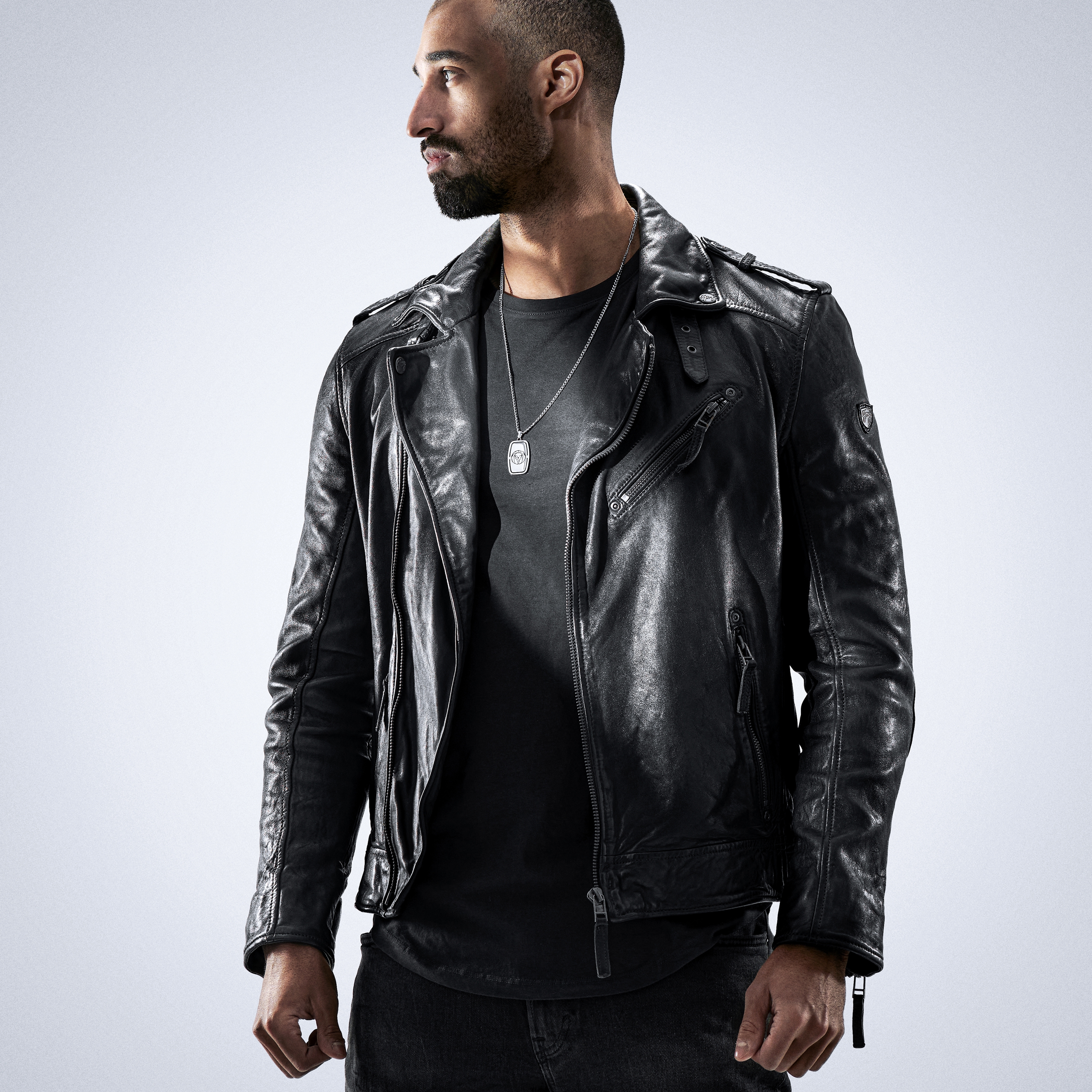 Icarus Gael Steel Dog Tag Necklace - 4