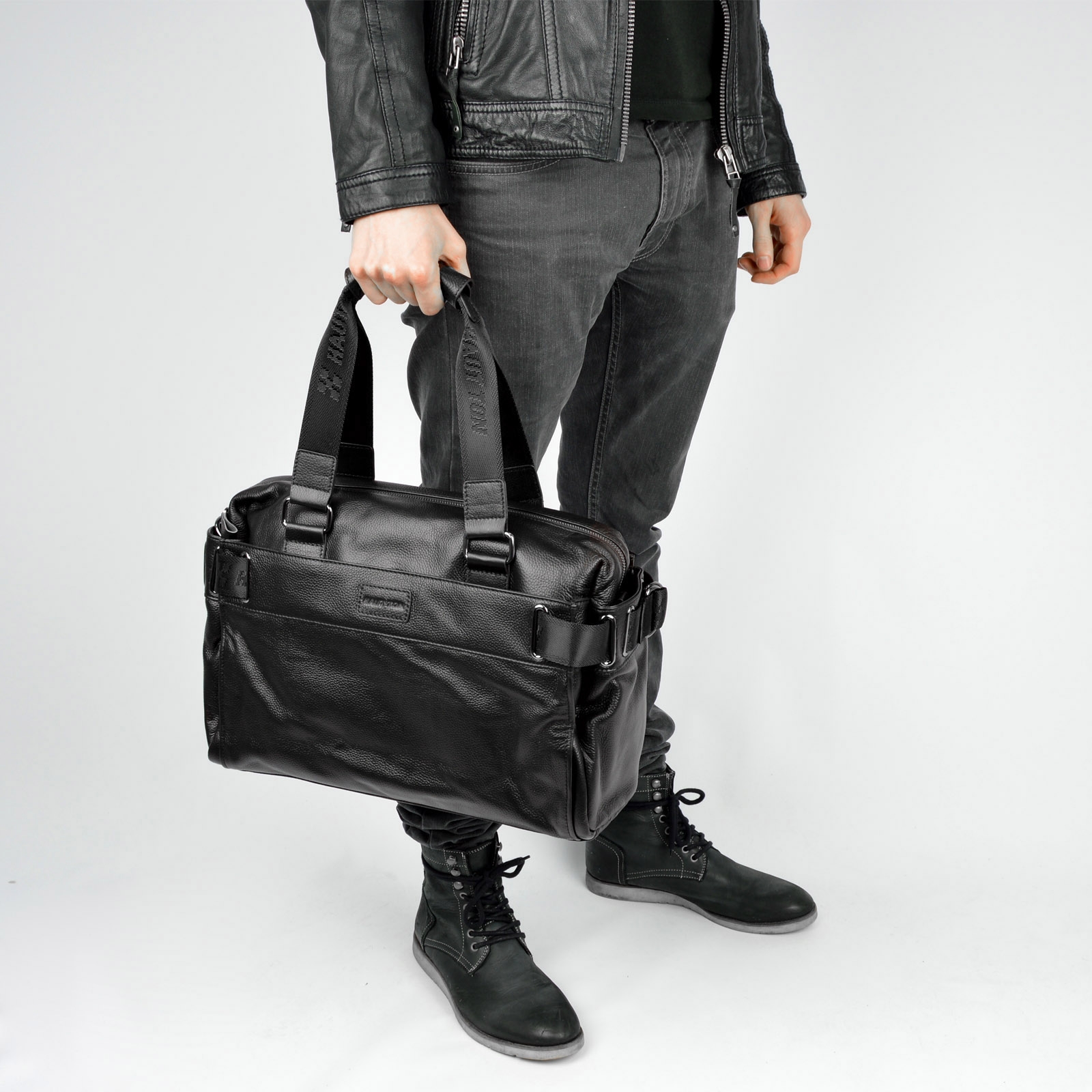 Zwarte Ledertas 'Haut Couture' - 2