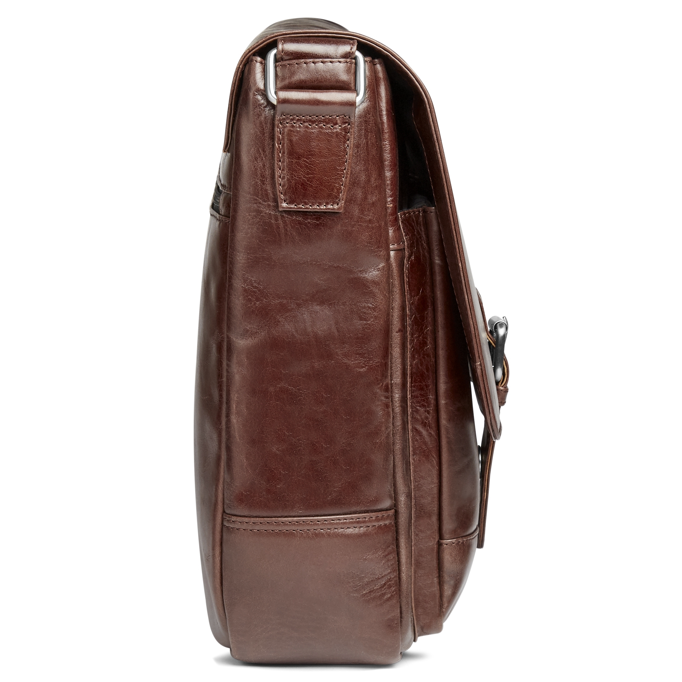 Sac Messenger Jasper en cuir marron  - 6
