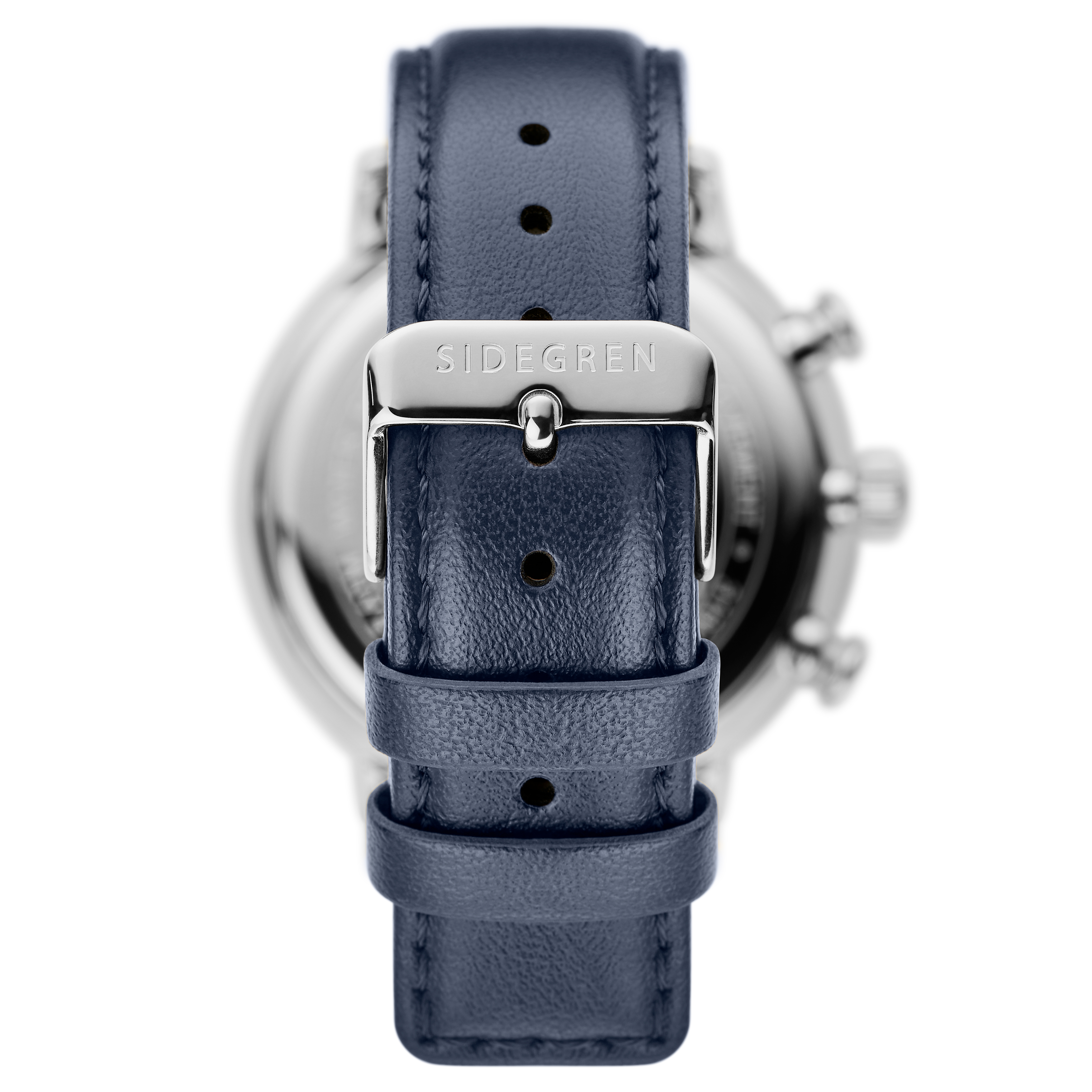 Solis | Blaue, solarbetriebene Chronografenuhr - 6