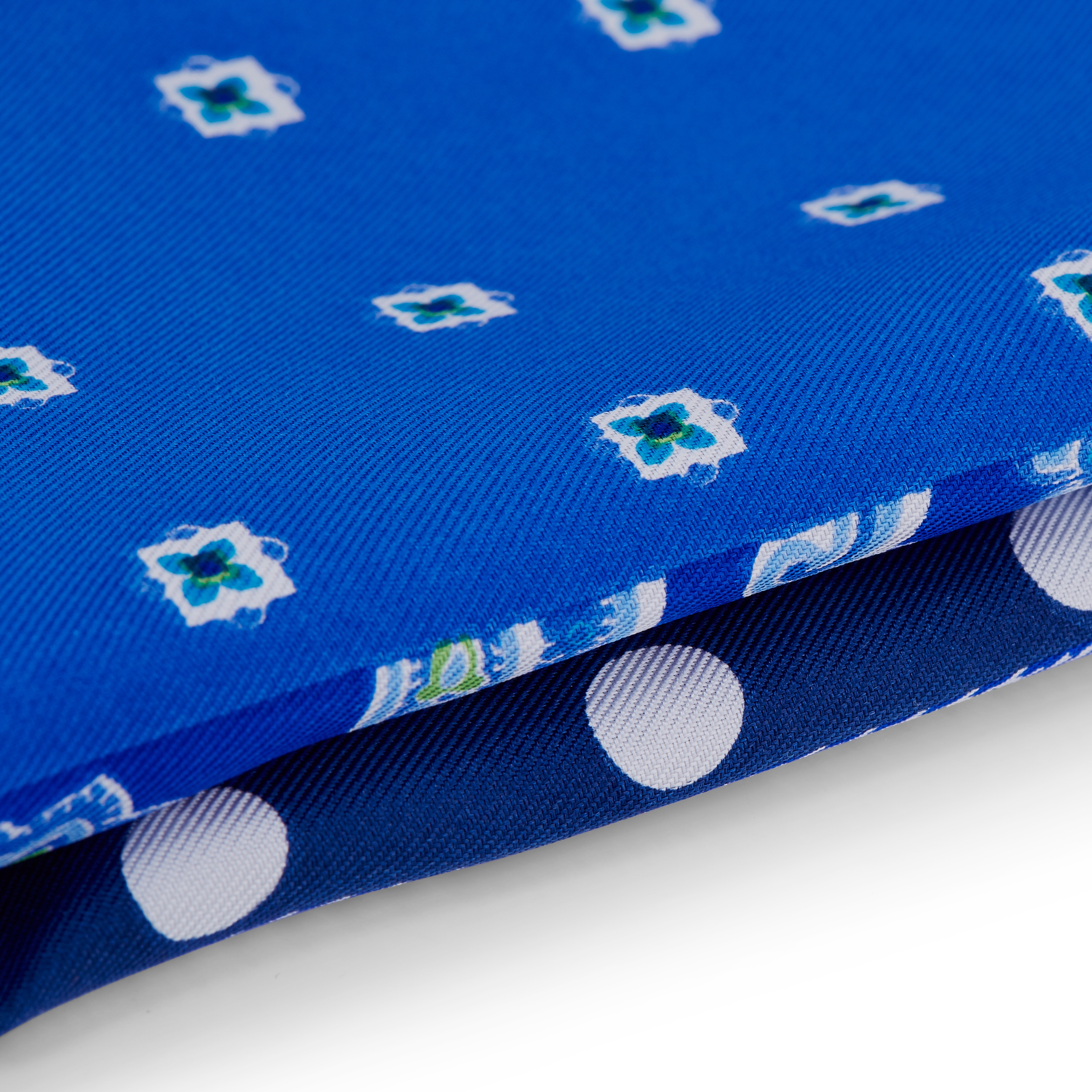 Blauwe Paisley Patchwork Pochet - 2