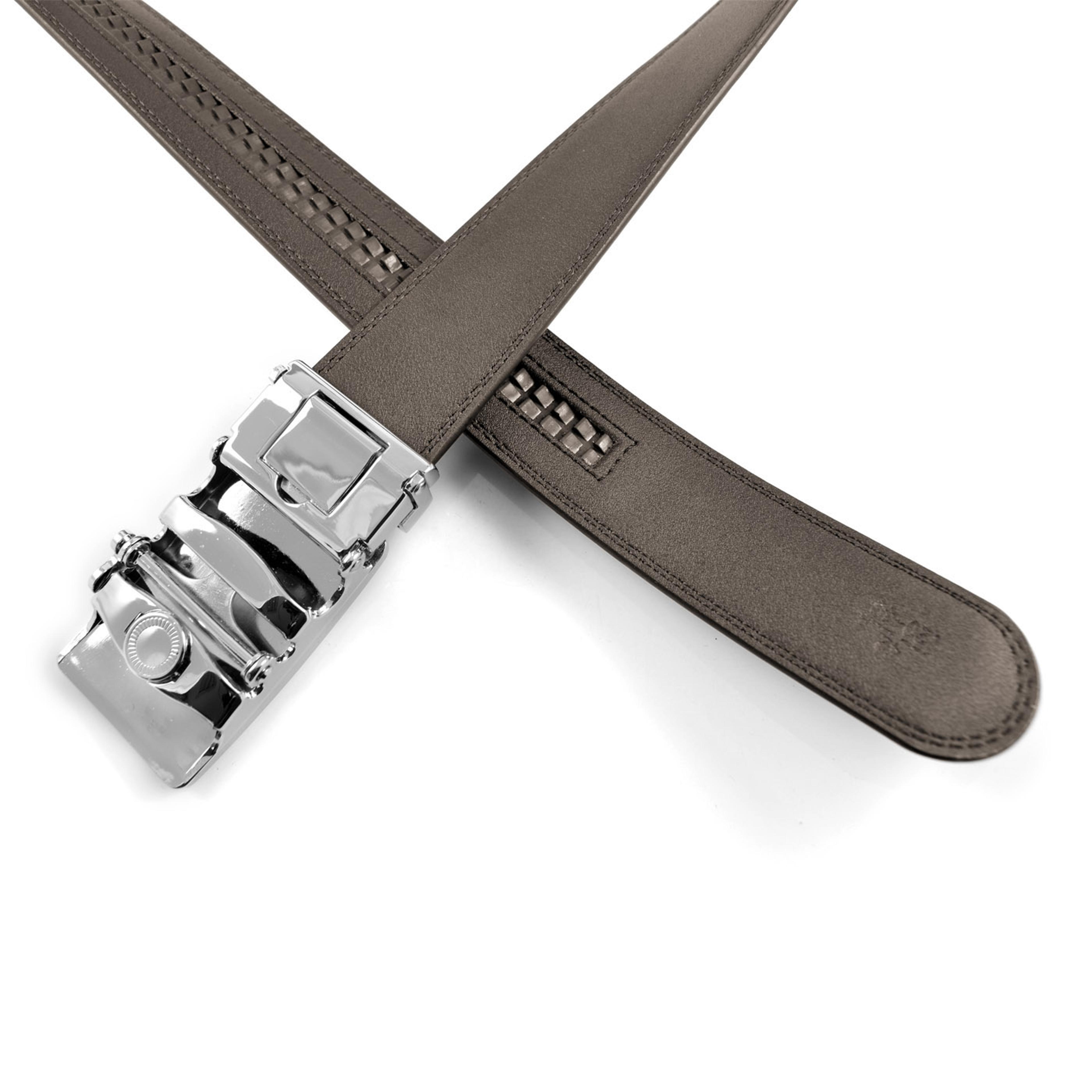 Brauner detaillierter Gürtel - 3