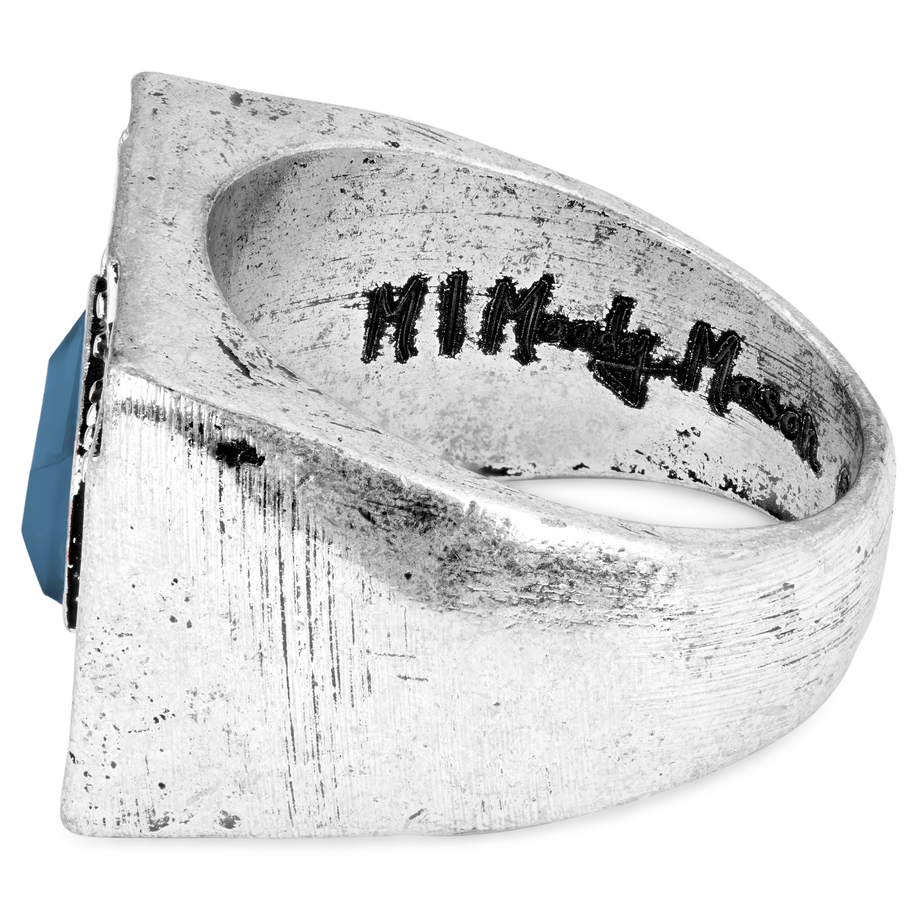 Anello Miller blu - 3