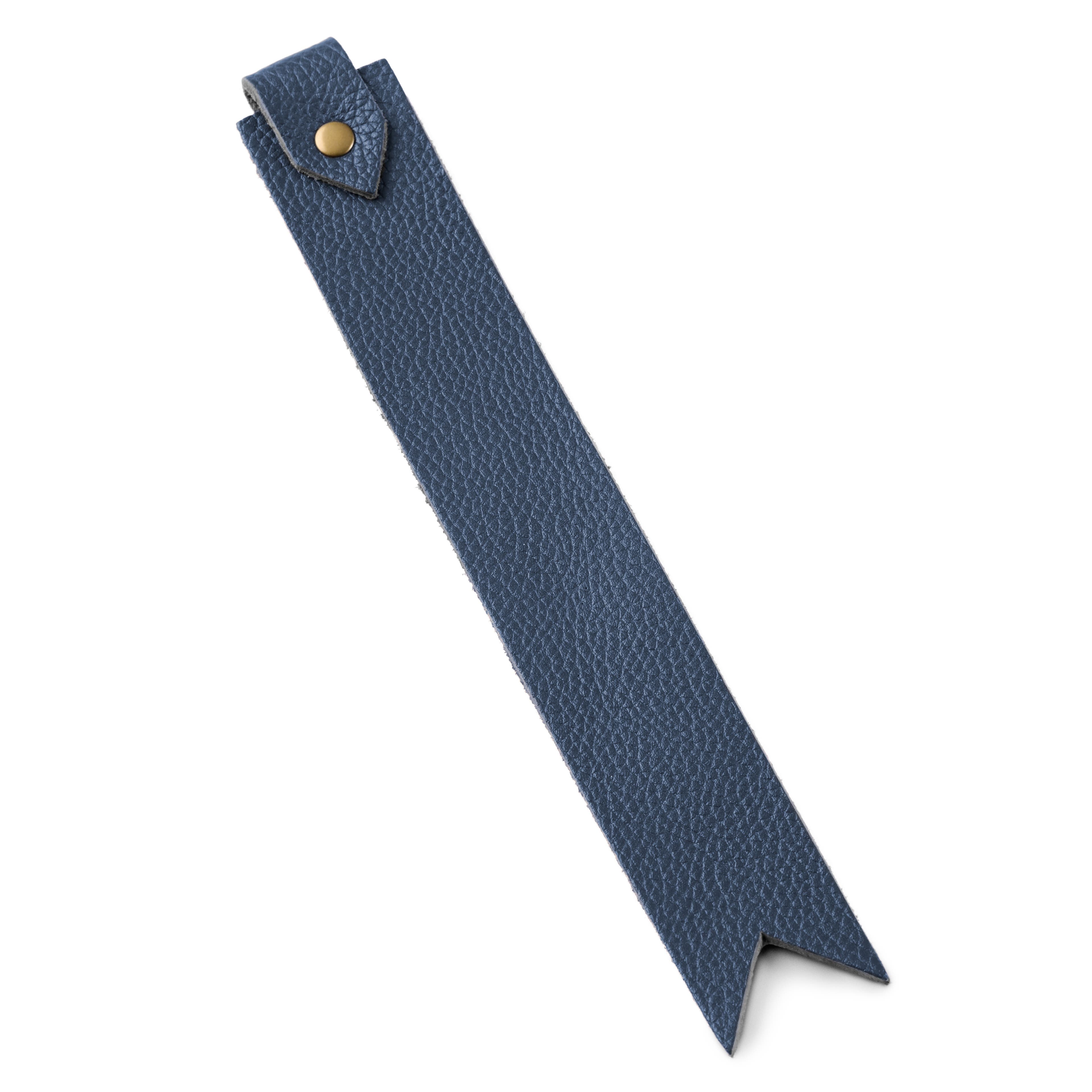 Μπλε Navy Δερμάτινος Σελιδοδείκτης Classic Μπλε Navy Δερμάτινος Σελιδοδείκτης Classic