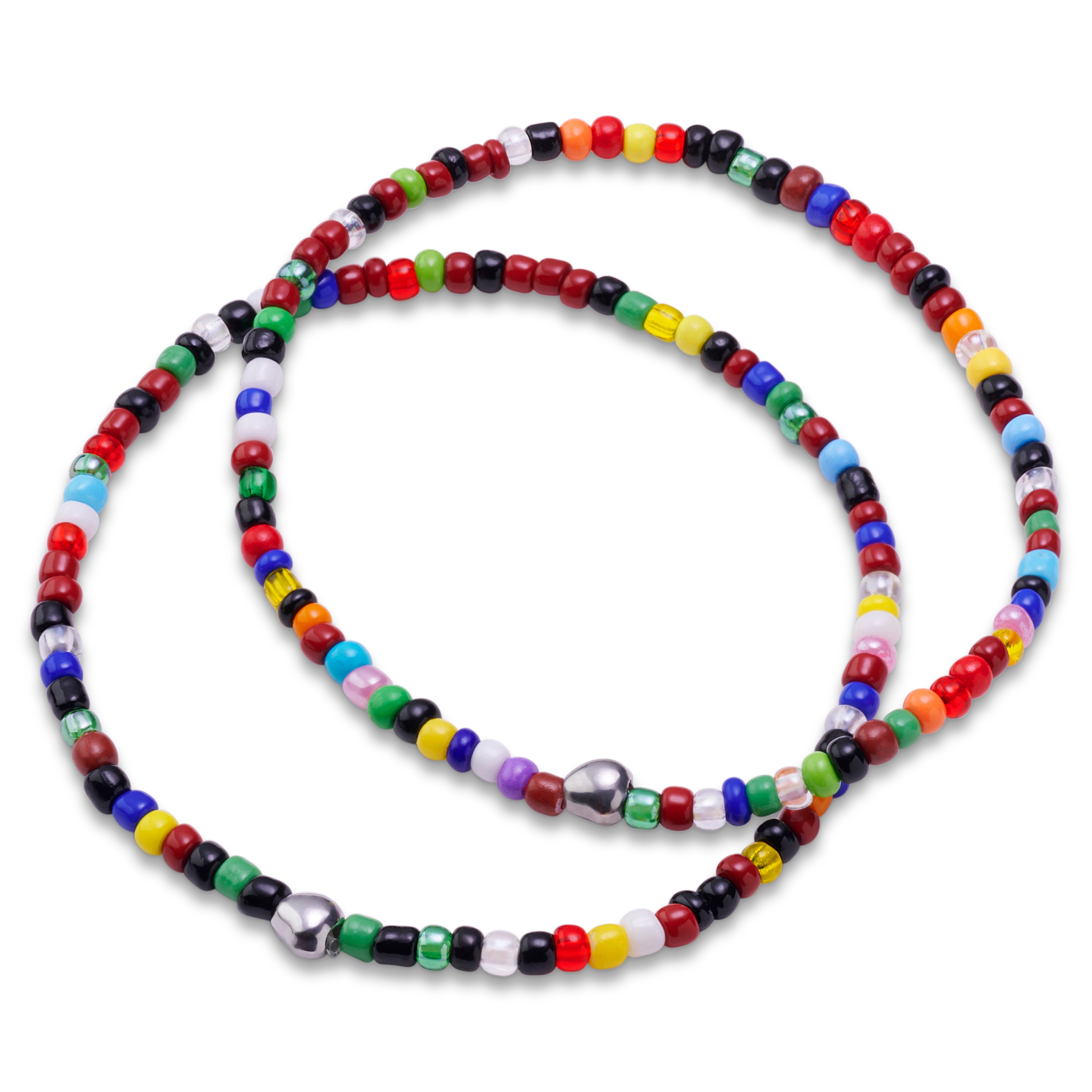 Amalfi | Barevný originální náramek ze skleněných korálků - 3