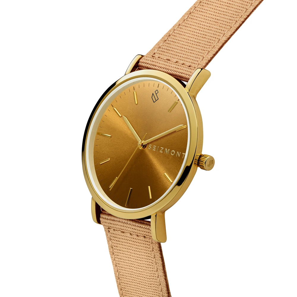 gold tone dress watch The Return of the Vintage Dress Watch