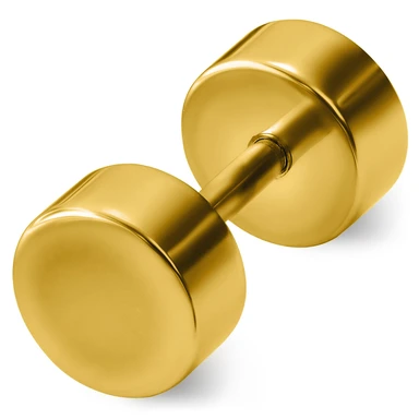 6mm Gold-Tone Stud Earring 6mm Gold-Tone Stud Earring