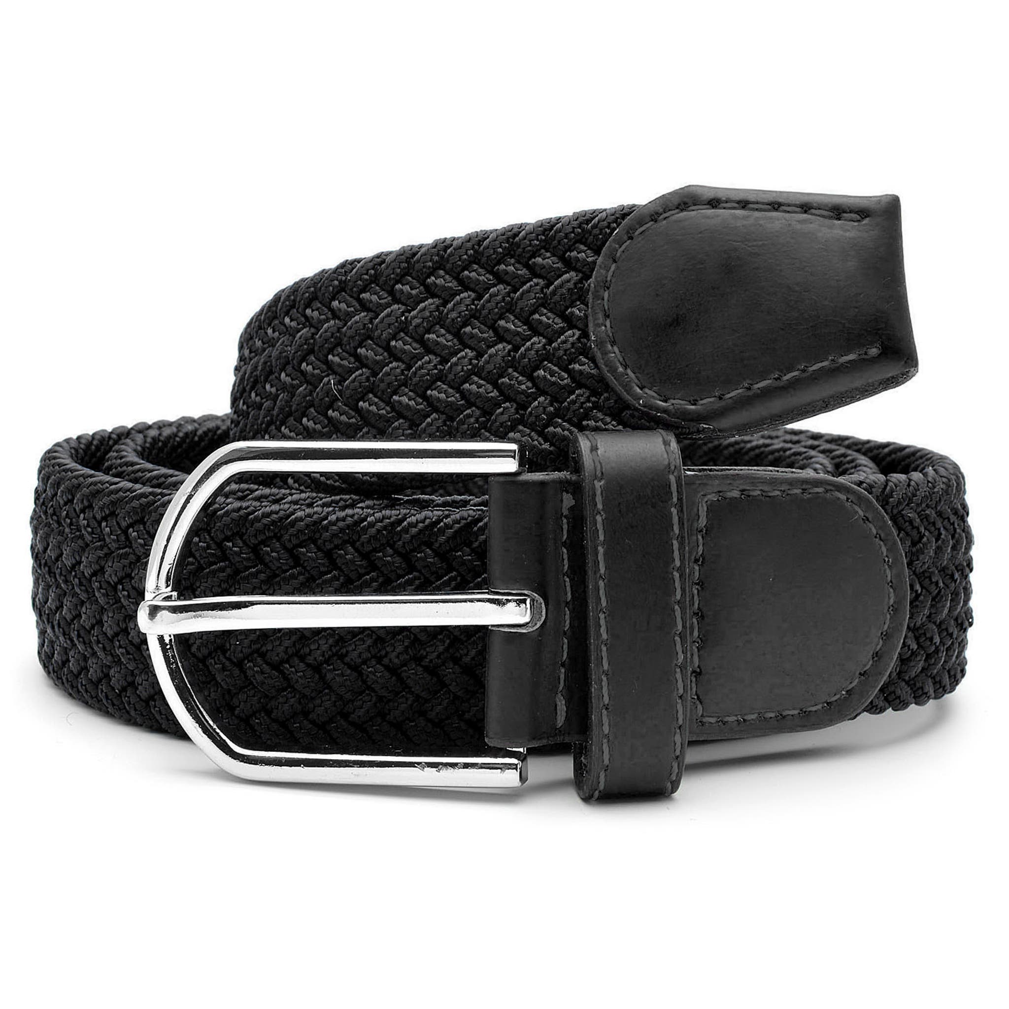 Black on Black Elastic Belt | In stock! | Trendhim