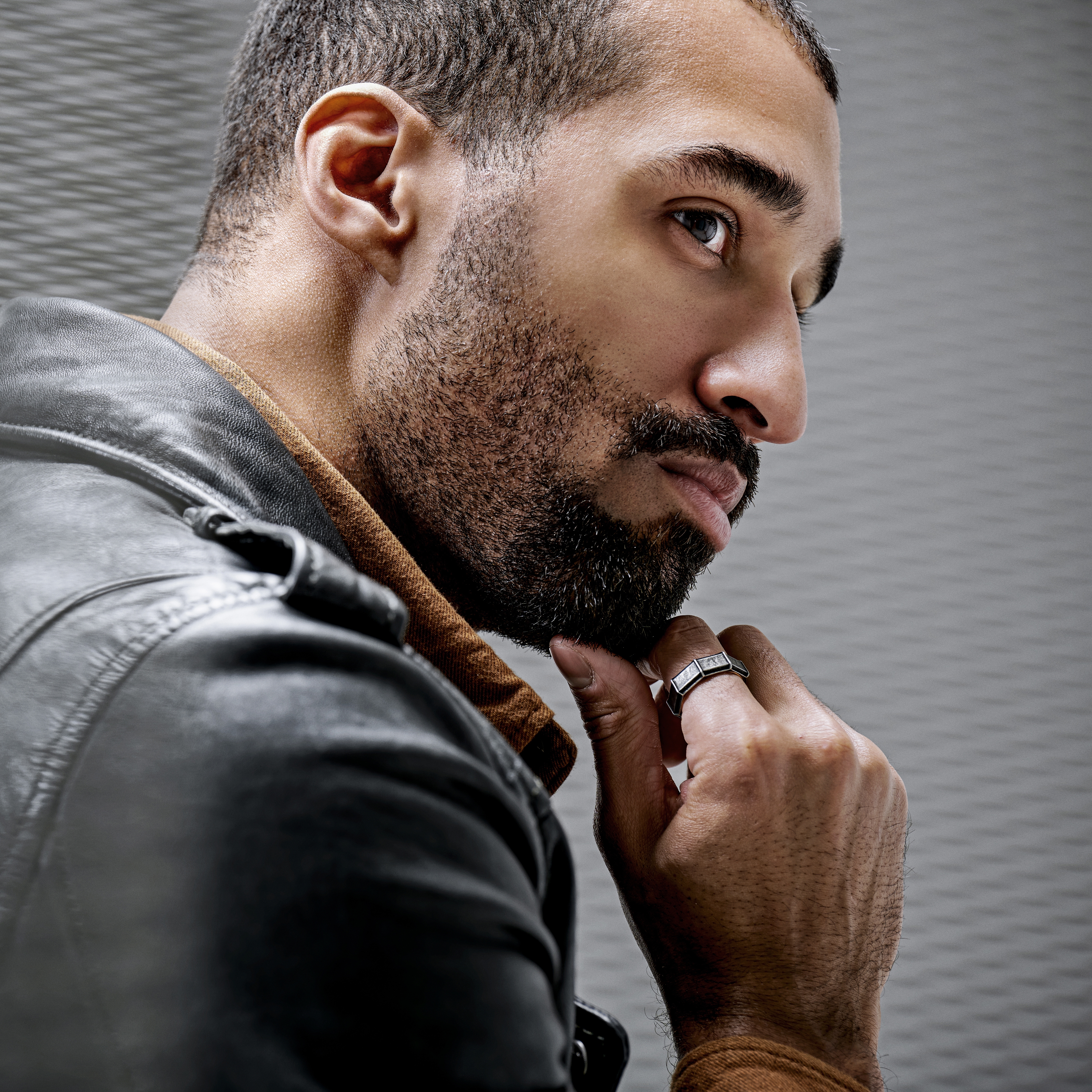 Сиво-златист пръстен Pearce Torque - 4